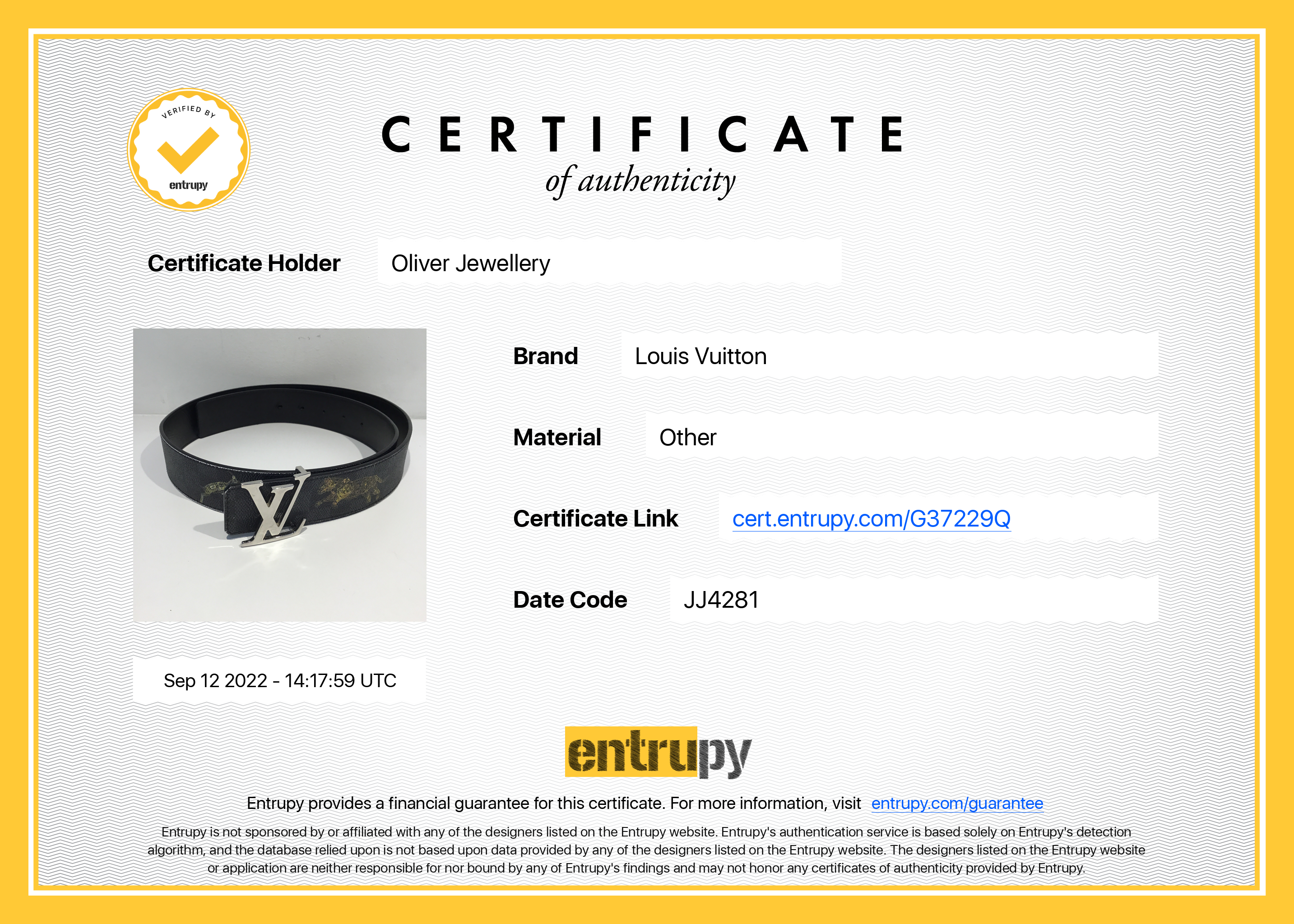 Louis Vuitton 2021 LV Initiales 40MM Reversible Belt w/ Box & Receipt