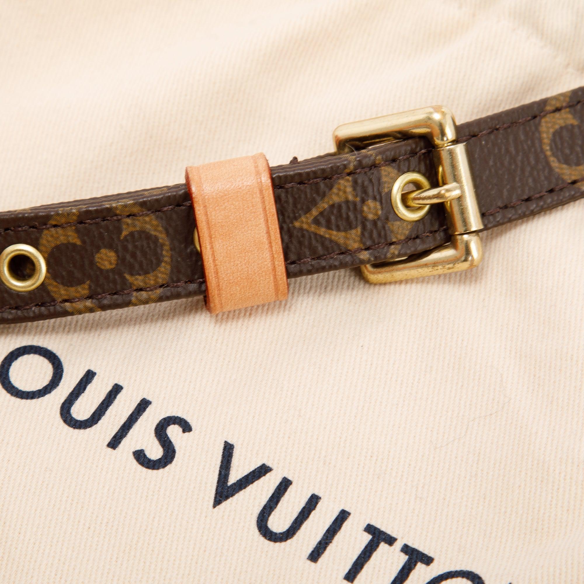 Louis Vuitton 2021 Monogram Bandouliere Shoulder Strap w/ Box & Receipt