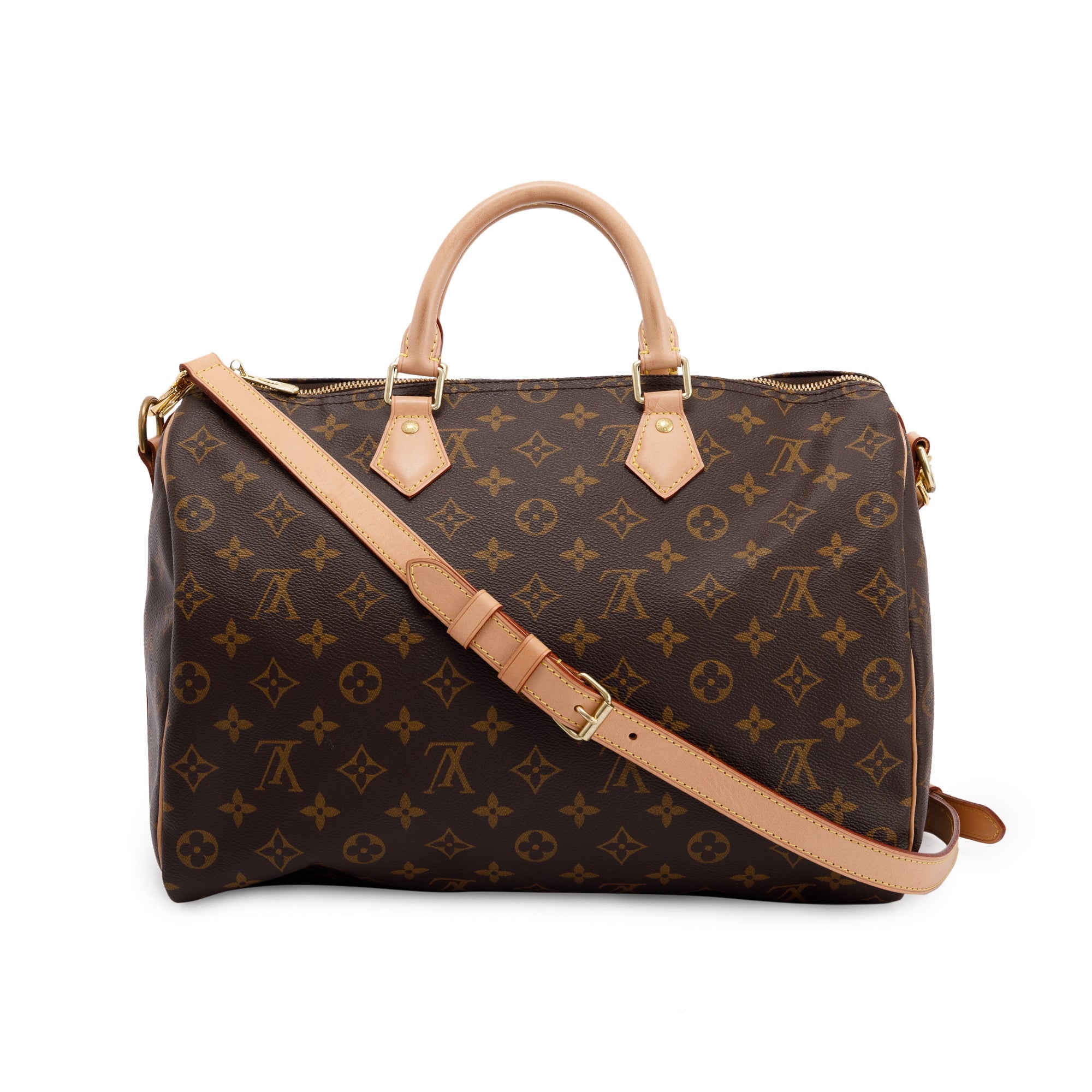 Louis Vuitton 2021 Monogram Speedy Bandouliere 35