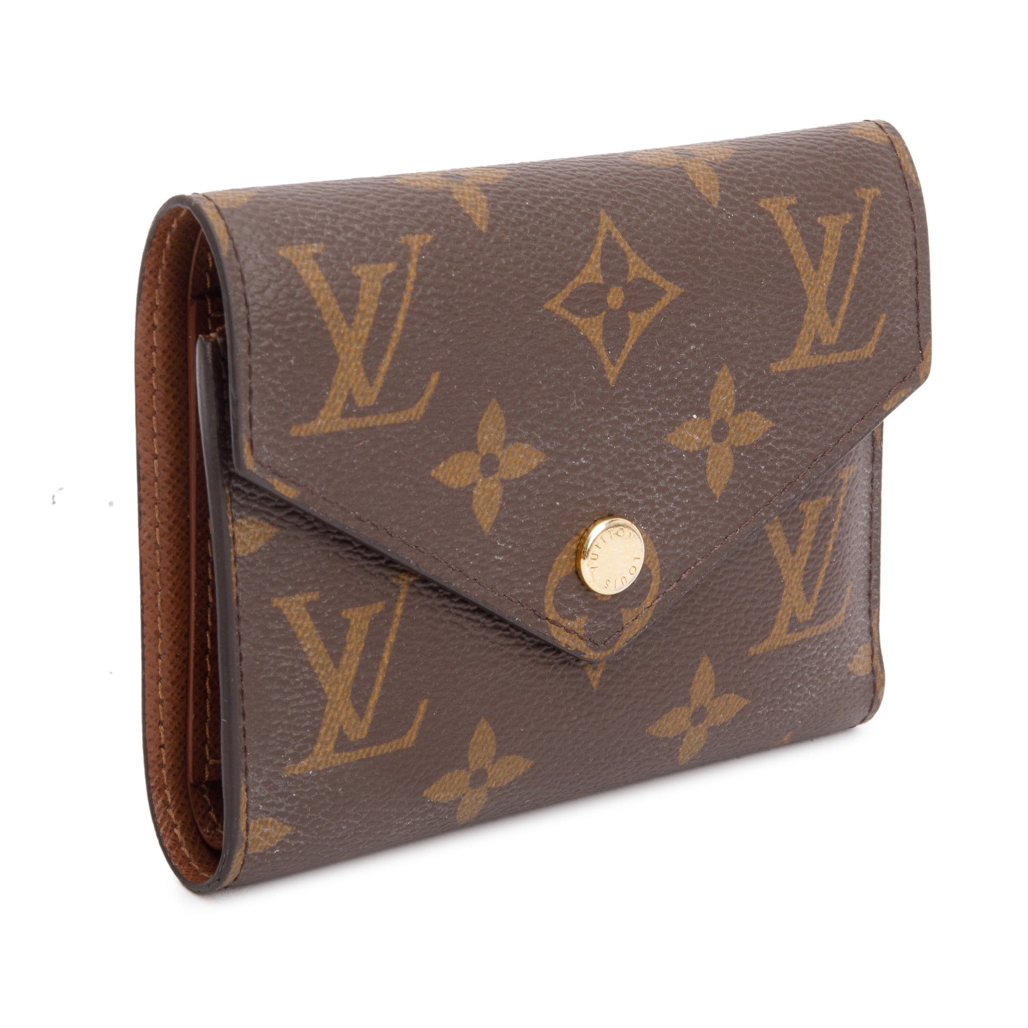 Louis Vuitton 2021 Monogram Victorine Wallet w/ Box & Receipt