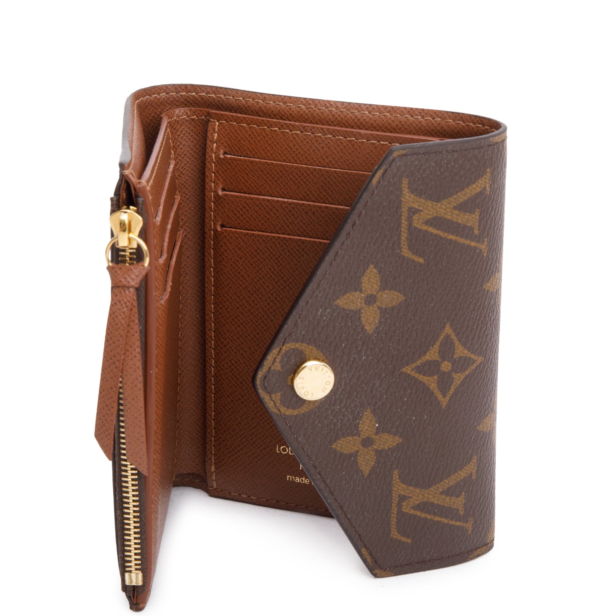 Louis Vuitton 2021 Monogram Victorine Wallet w/ Box & Receipt