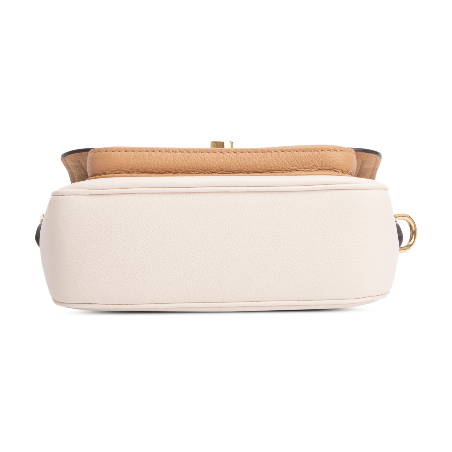 Louis Vuitton 2022 Beige Leather LockMe Tender Bag w/ Straps & Receipt
