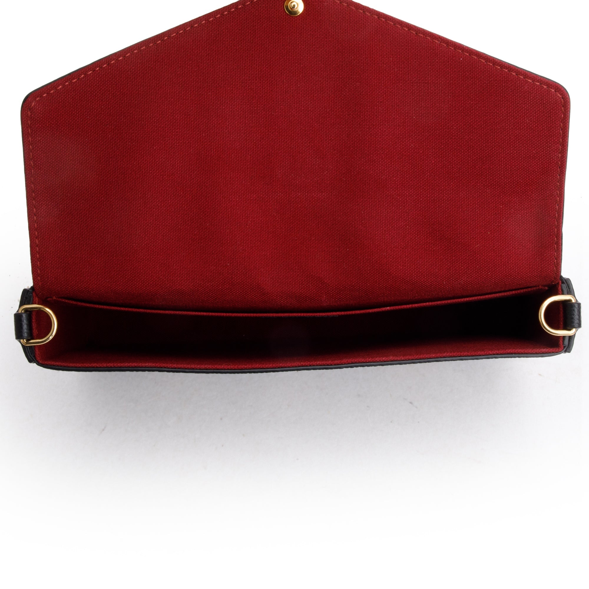 Louis Vuitton 2022 Bicolor Monogram Empreinte Leather Felicie Pochette w/ Inserts