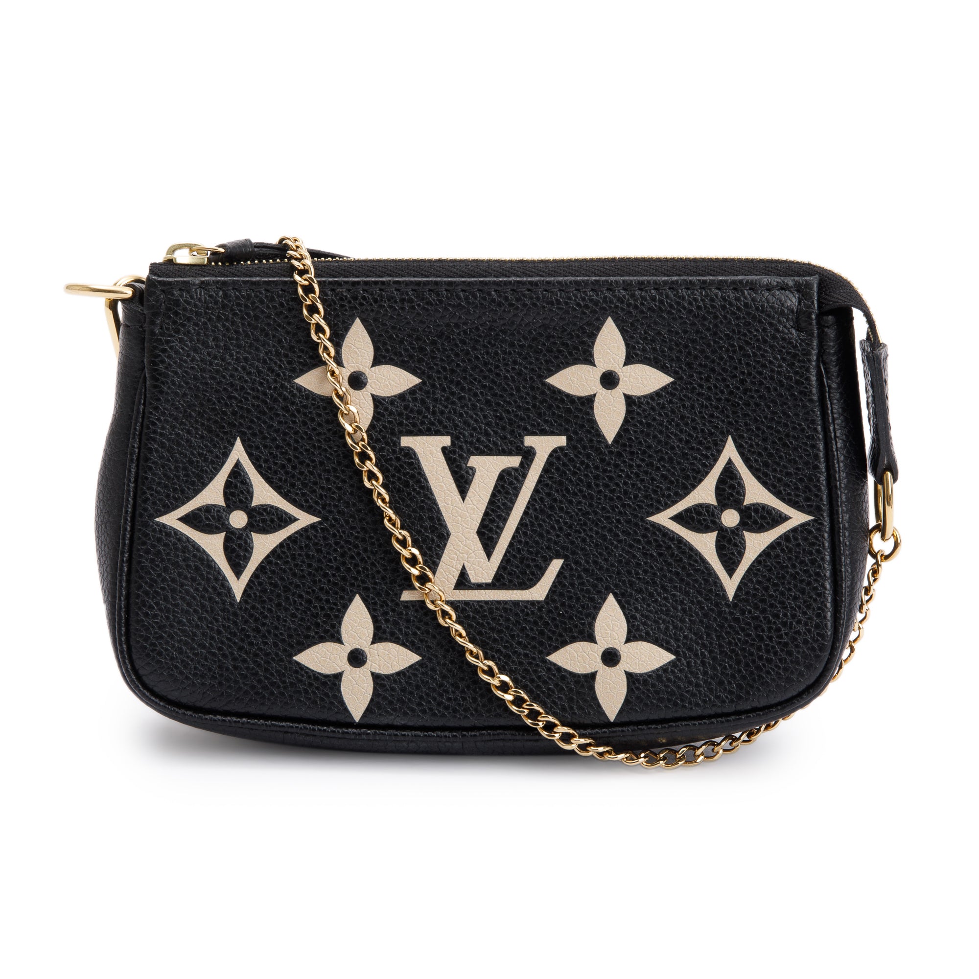 Louis Vuitton 2022 Bicolor Monogram Empreinte Leather Mini