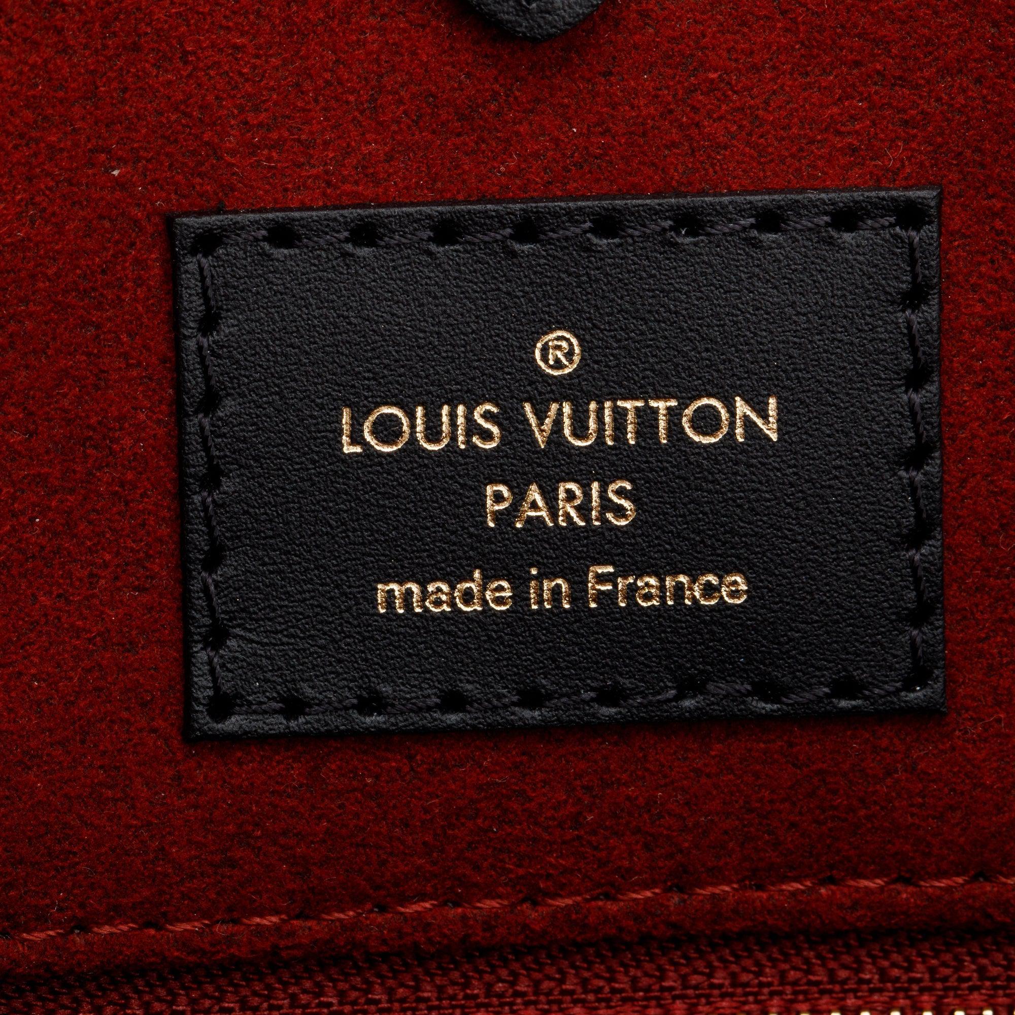 Louis Vuitton 2022 Bicolor Monogram Empreinte Leather OnTheGo MM w/ Box