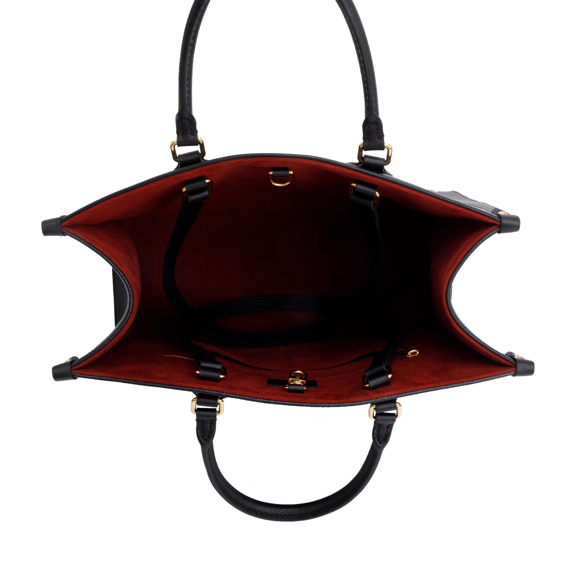 Louis Vuitton 2022 Bicolor Monogram Empreinte Leather OnTheGo MM w/ Box