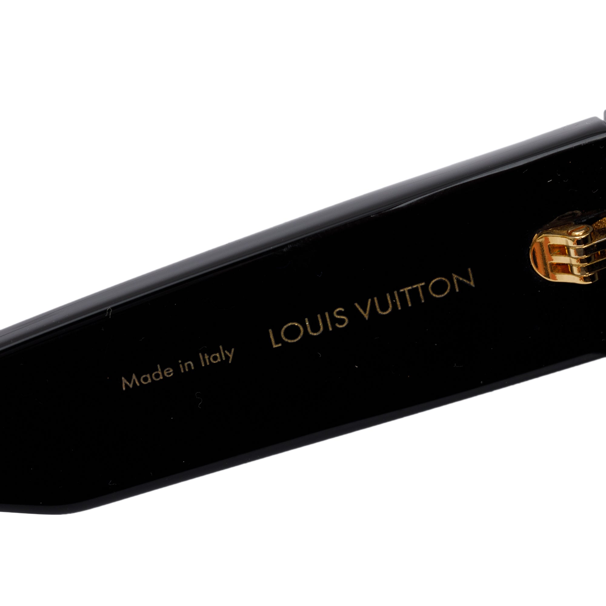 Louis Vuitton 2022 Black Acetate LV Clash Square Sunglasses w/ Case