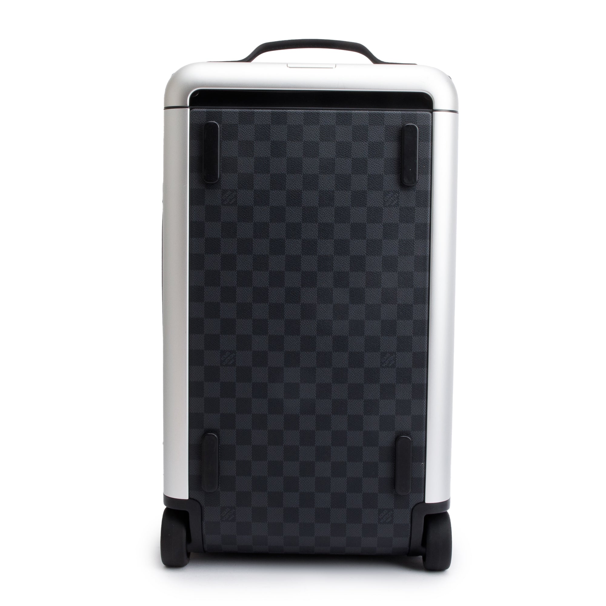 Louis Vuitton 2022 Black Damier Graphite Horizon Soft Duffle 55