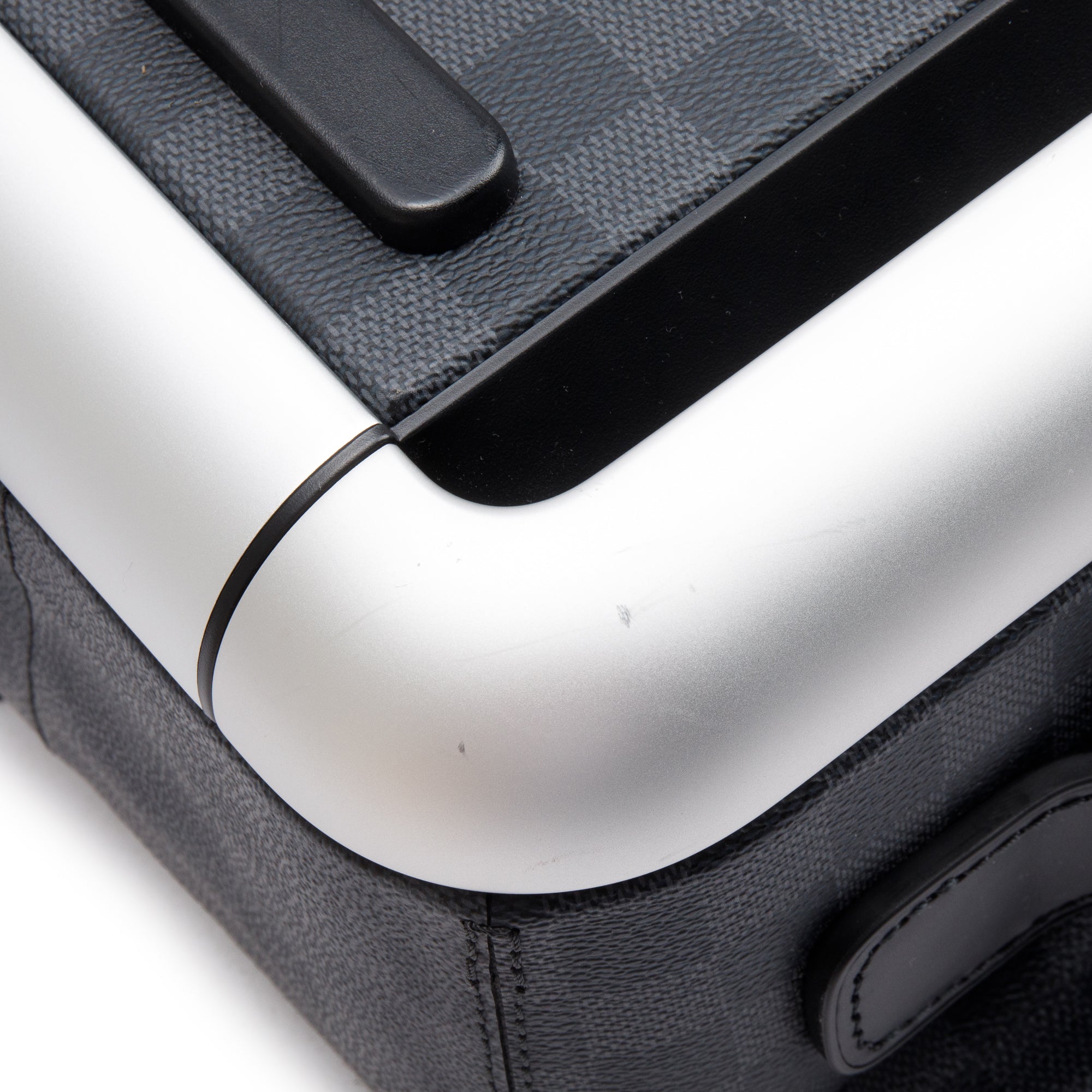 Louis Vuitton 2022 Black Damier Graphite Horizon Soft Duffle 55