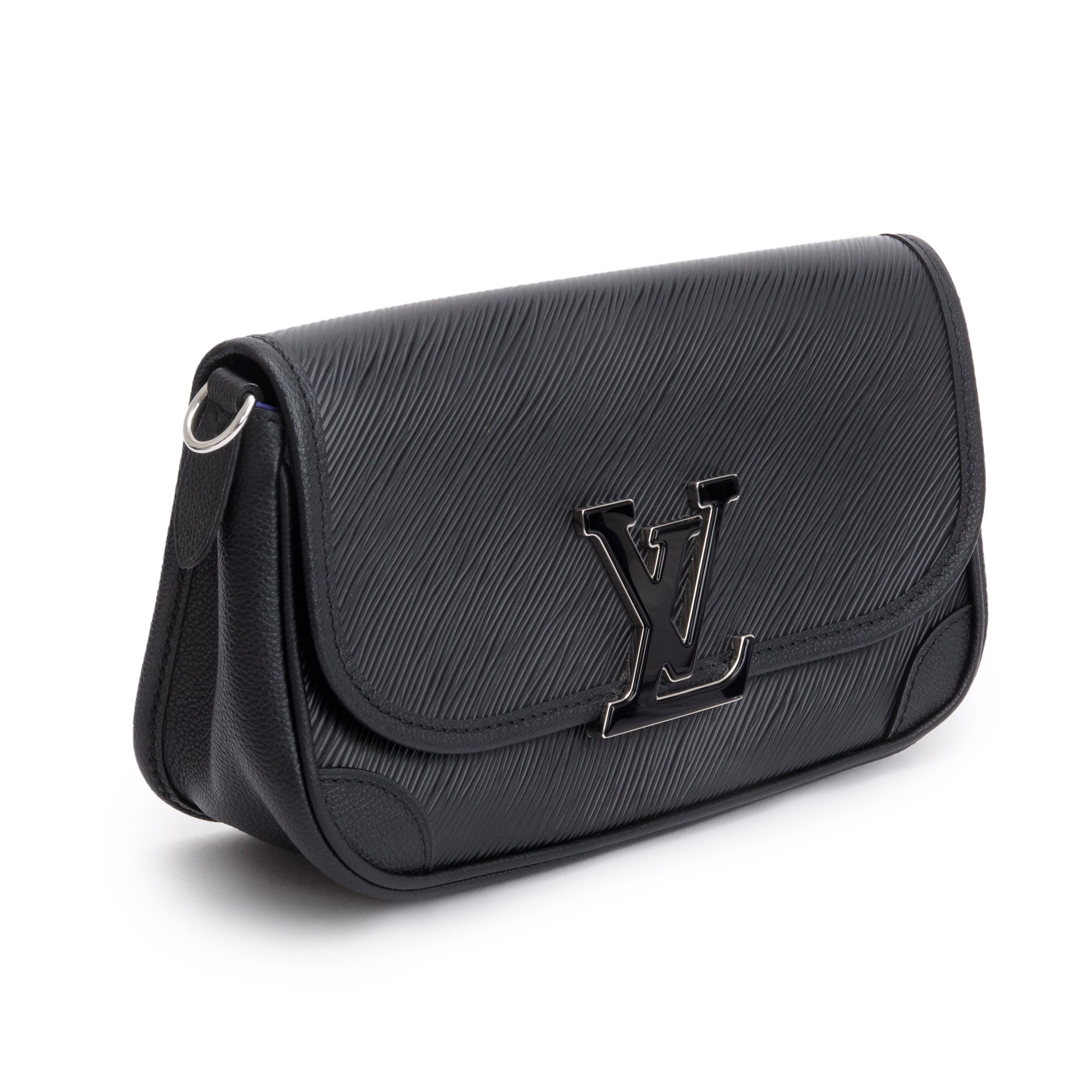 Louis Vuitton 2022 Black Epi Leather Buci Bag