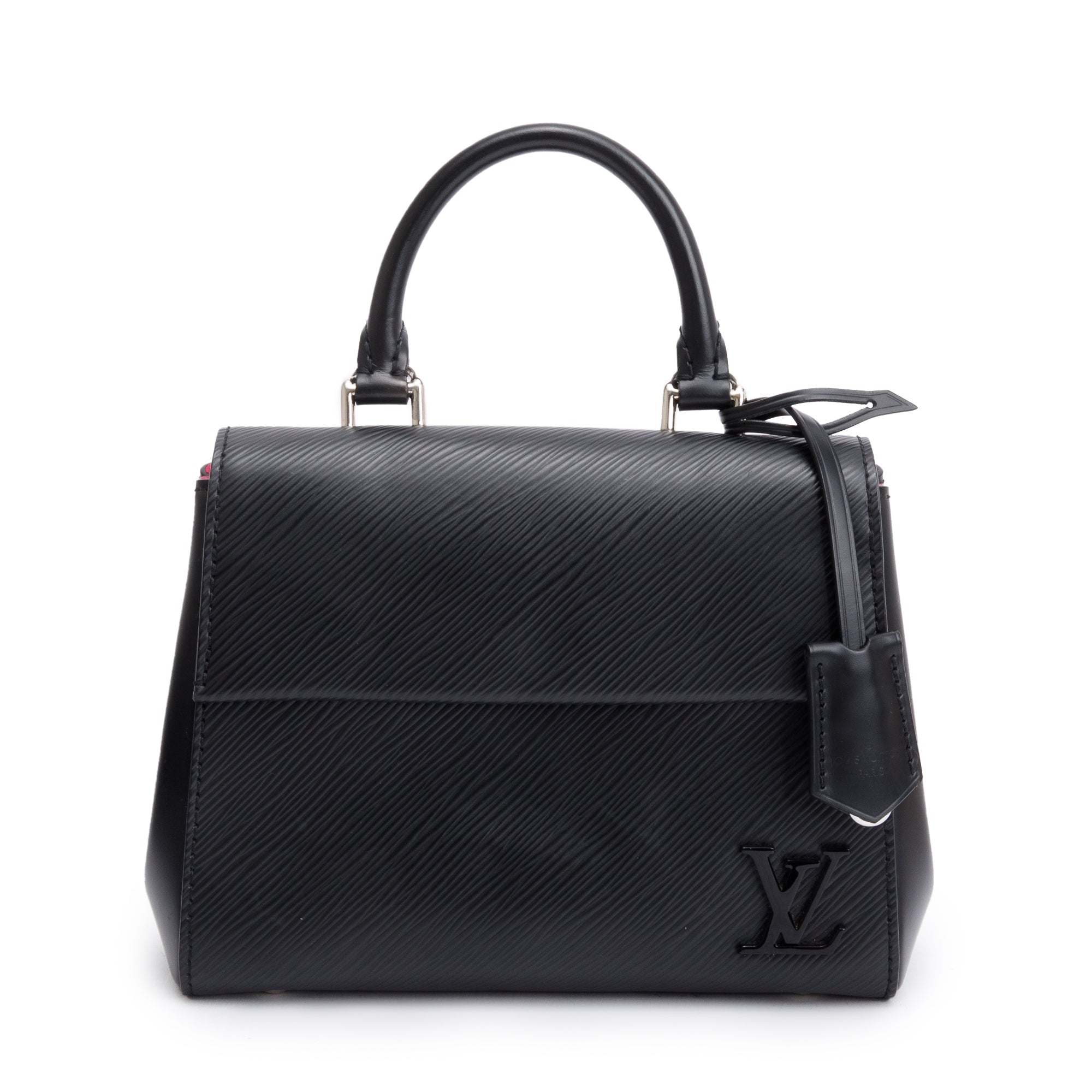 Louis Vuitton 2022 Black Epi Leather Mini Cluny w/ Strap