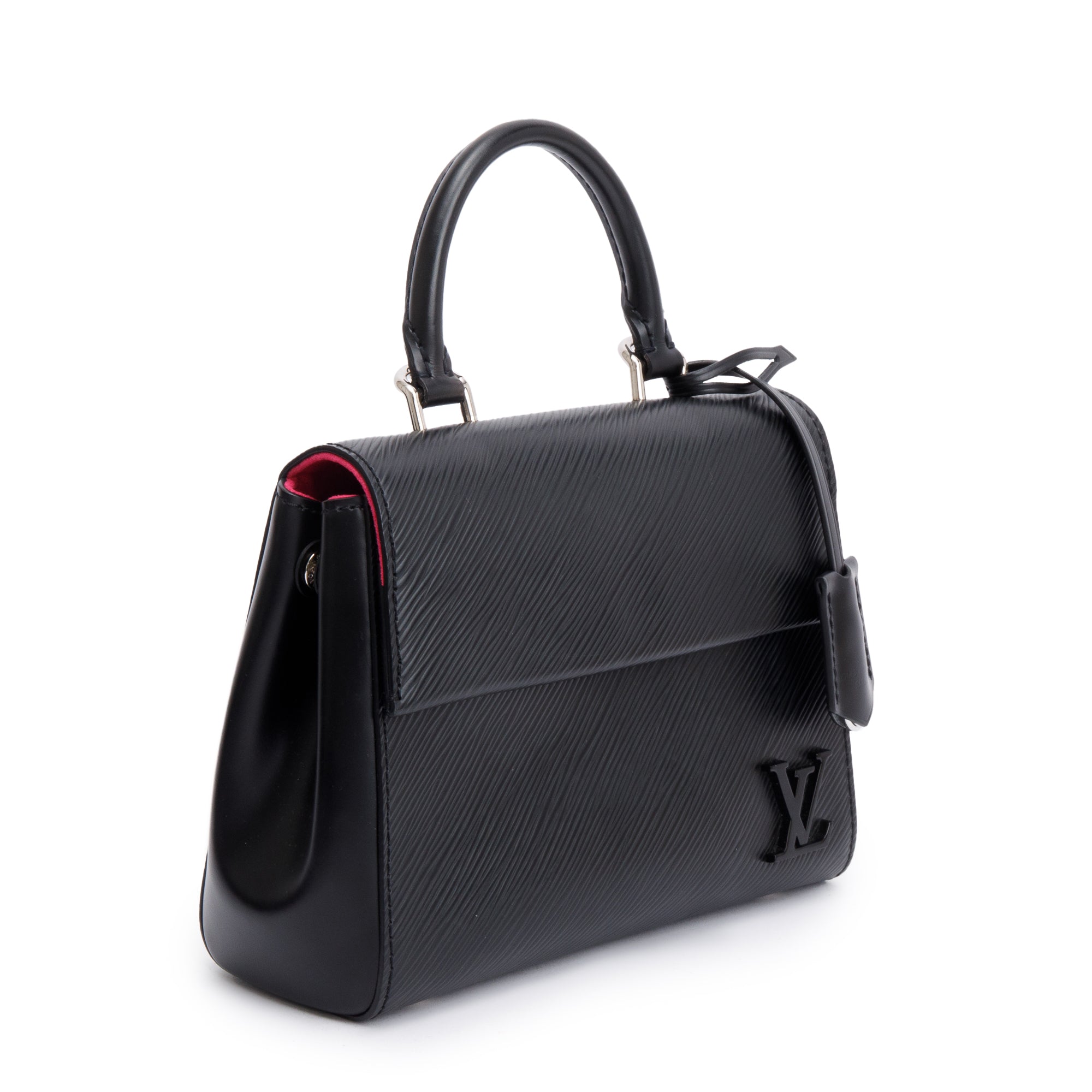 Louis Vuitton 2022 Black Epi Leather Mini Cluny w/ Strap
