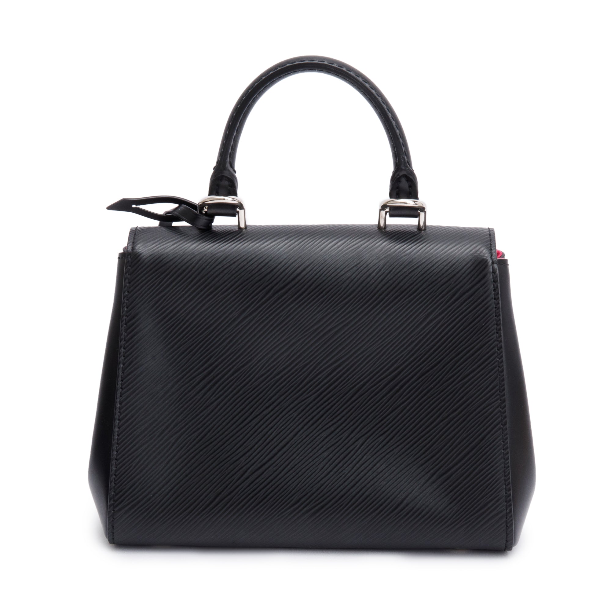 Louis Vuitton 2022 Black Epi Leather Mini Cluny w/ Strap