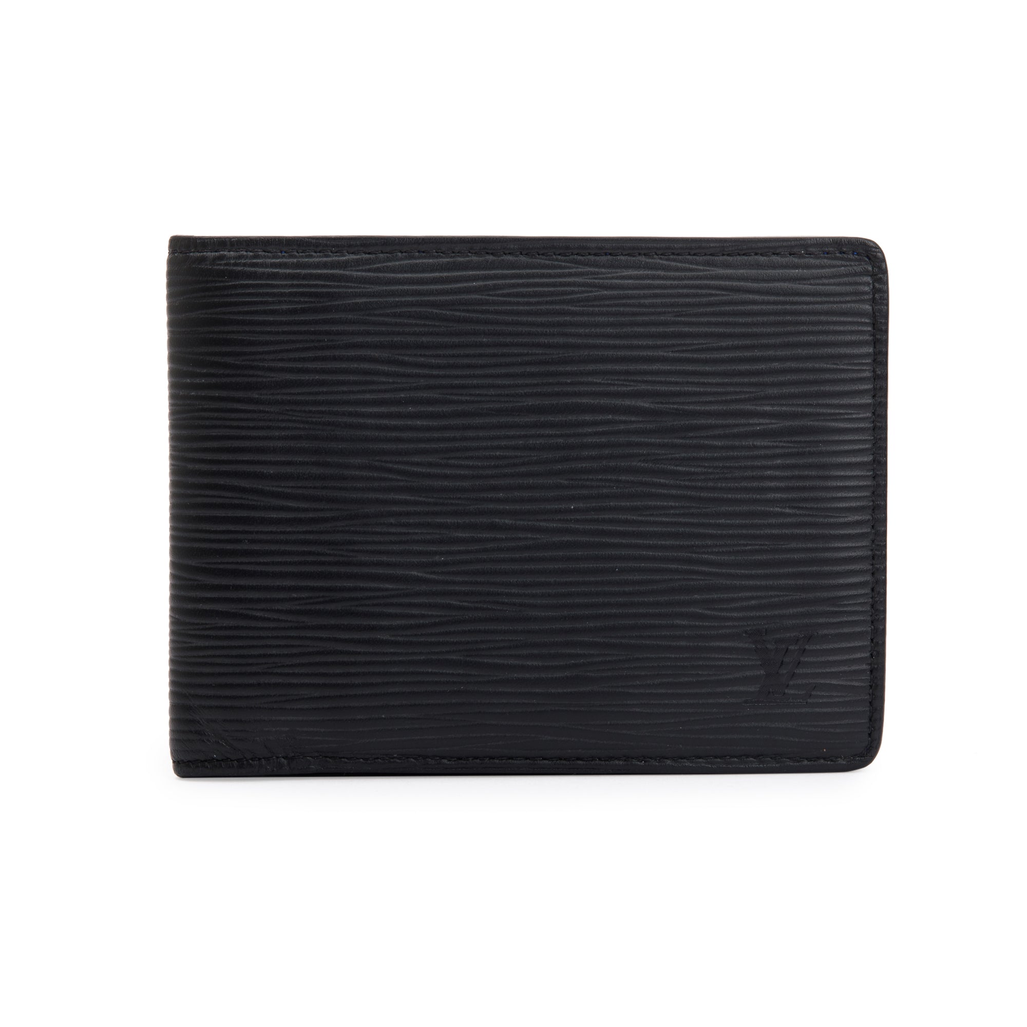 Louis Vuitton 2022 Black Epi Leather & Monogram Eclipse Multiple Wallet