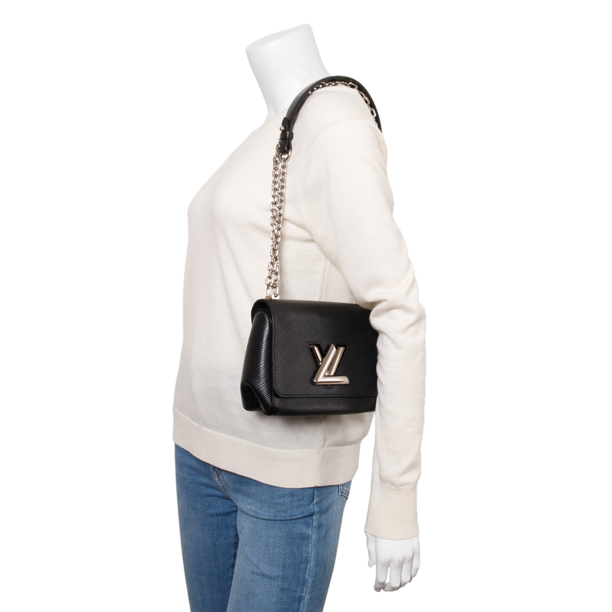 Louis Vuitton 2022 Black Epi Leather Twist PM
