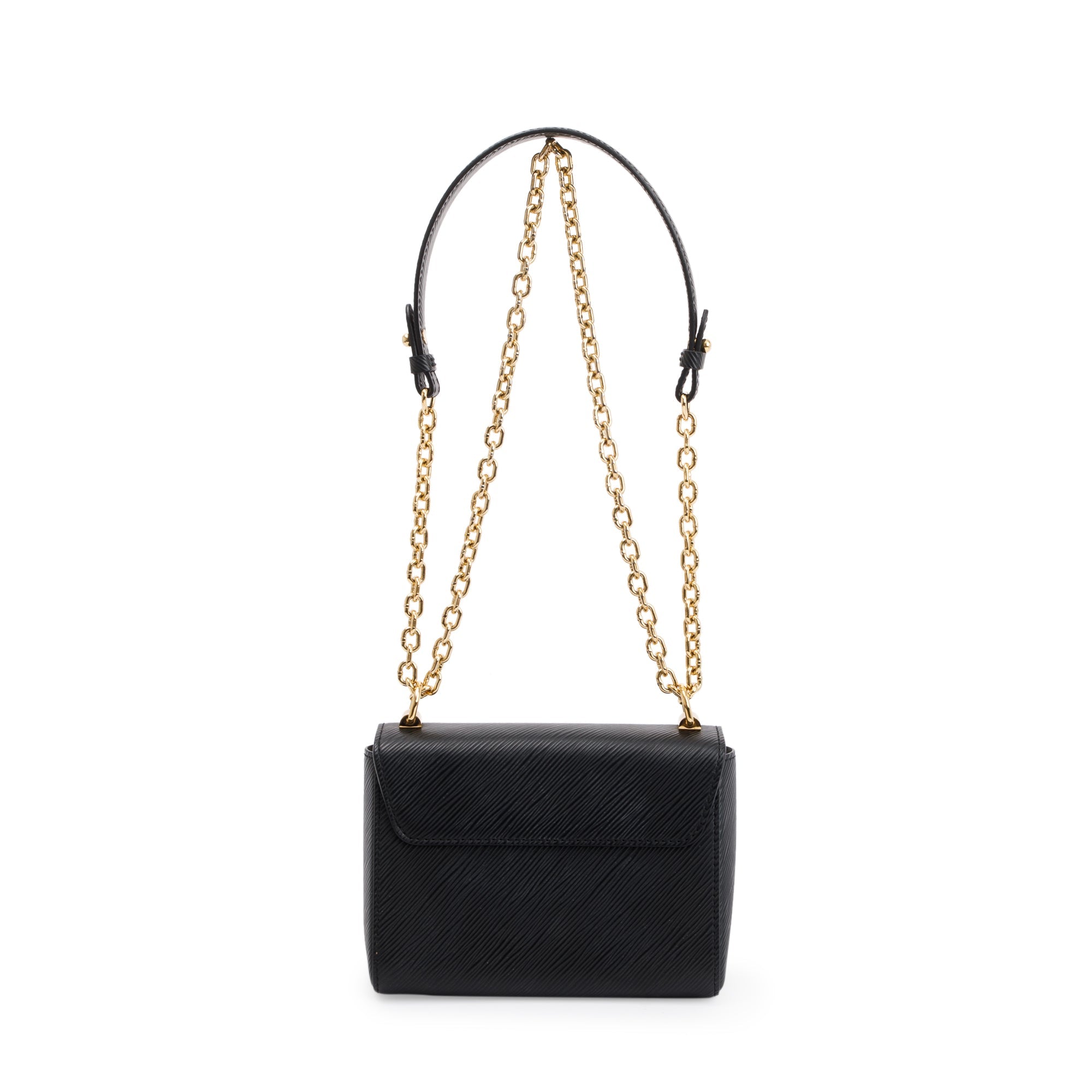 Louis Vuitton 2022 Black Epi Leather Twist PM Shoulder Bag