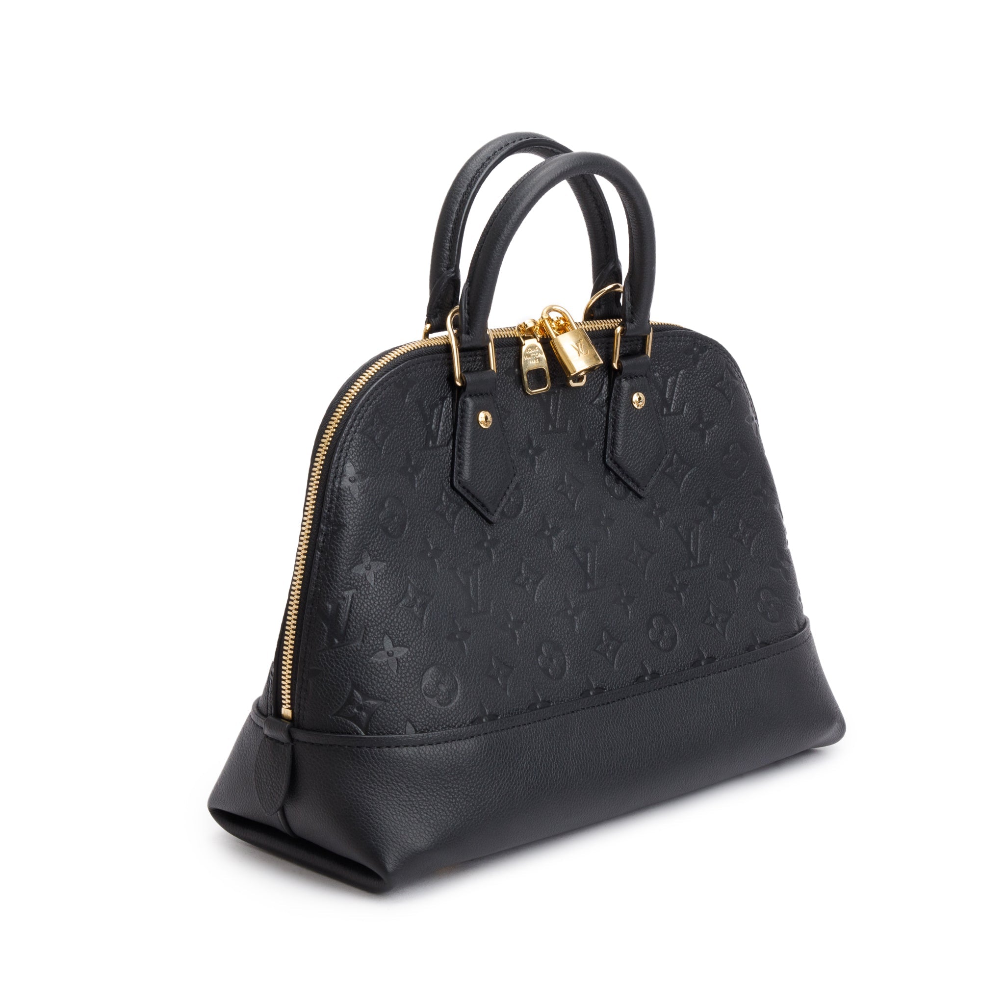 Louis Vuitton 2022 Black Monogram Empreinte Neo Alma PM w/ Strap