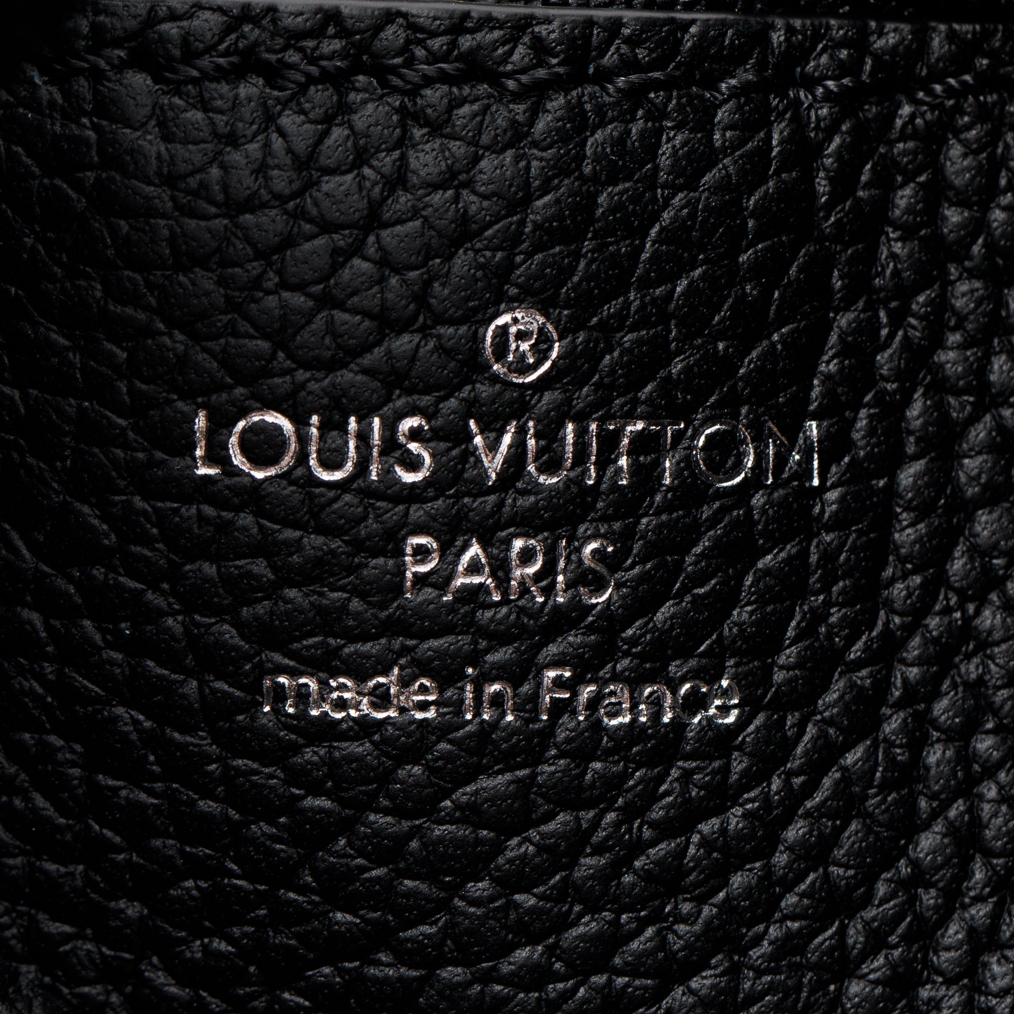 Louis Vuitton 2022 Black Monogram Mahina Muria Bag w/ Strap