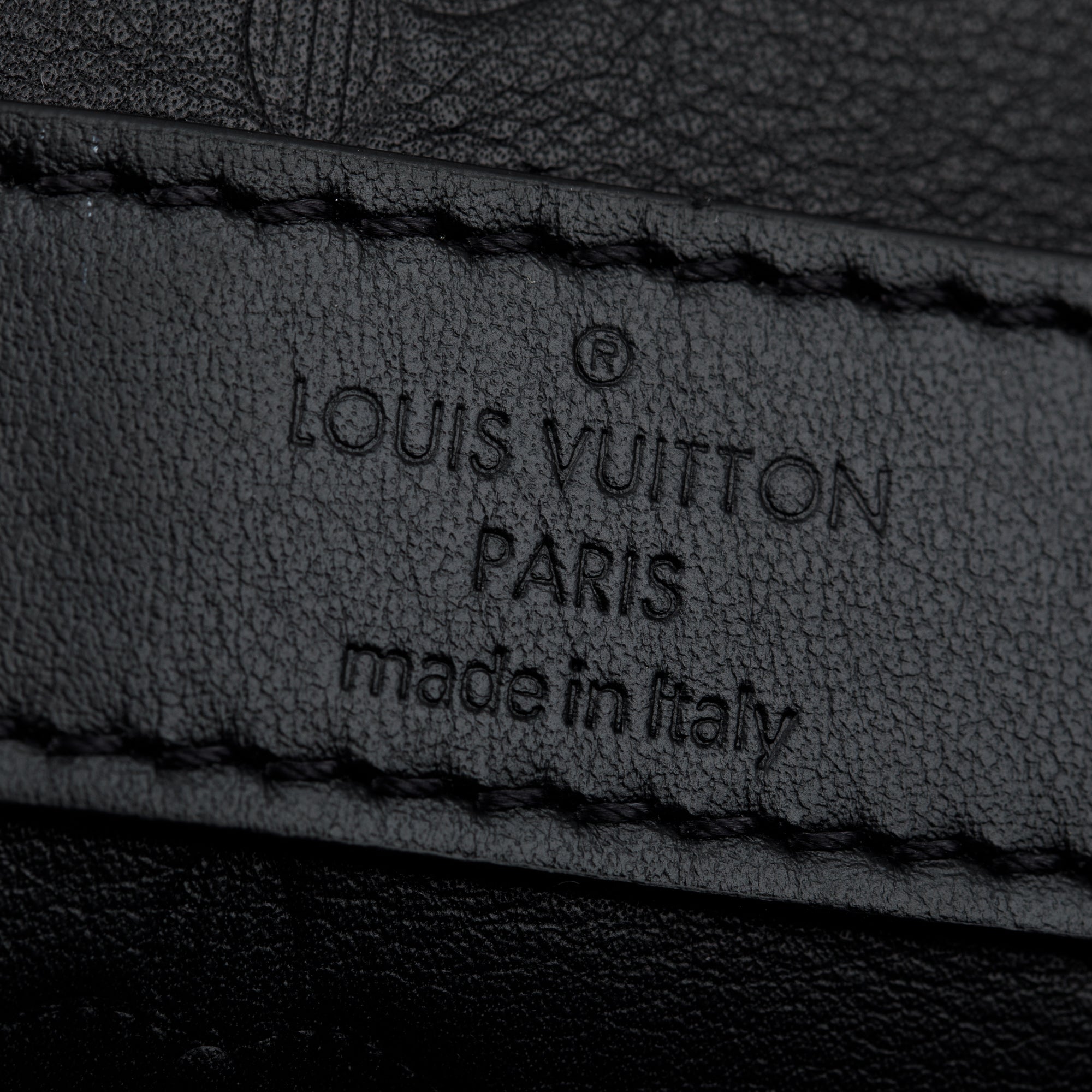 Louis Vuitton 2022 Black Monogram Shadow Embossed Keepall Bandouliere 50 w/ Strap