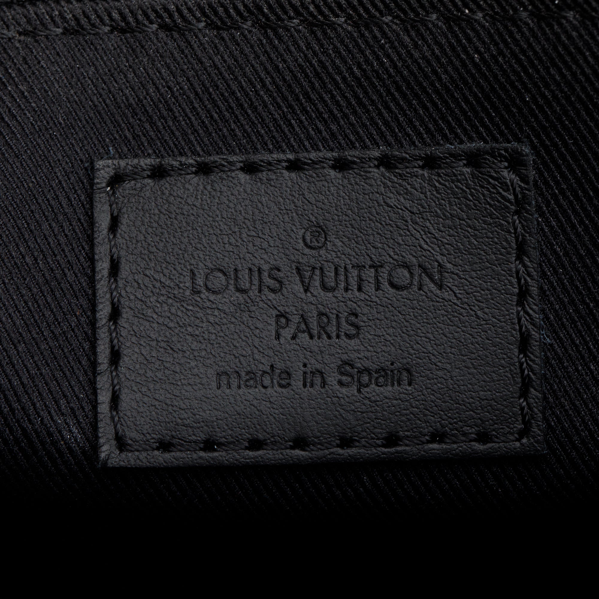 Louis Vuitton 2022 Black Monogram Taurillon Leather S Lock Sling Bag