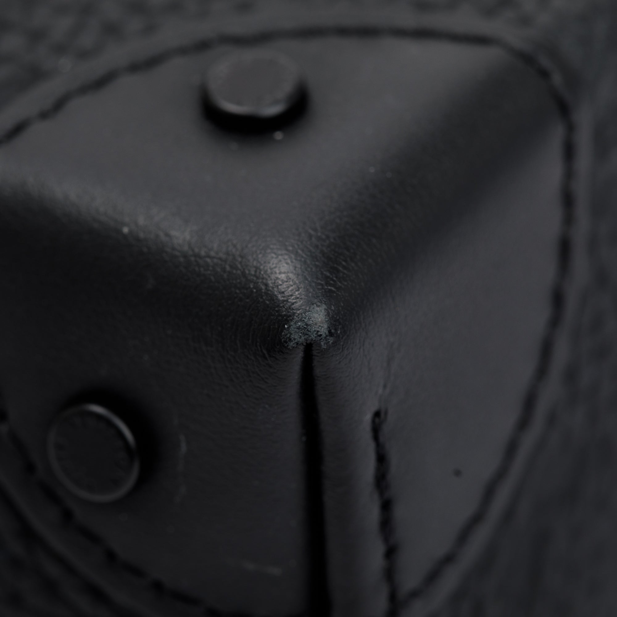 Louis Vuitton 2022 Black Taurillon Monogram Embossed Leather Soft Trunk Messenger Bag