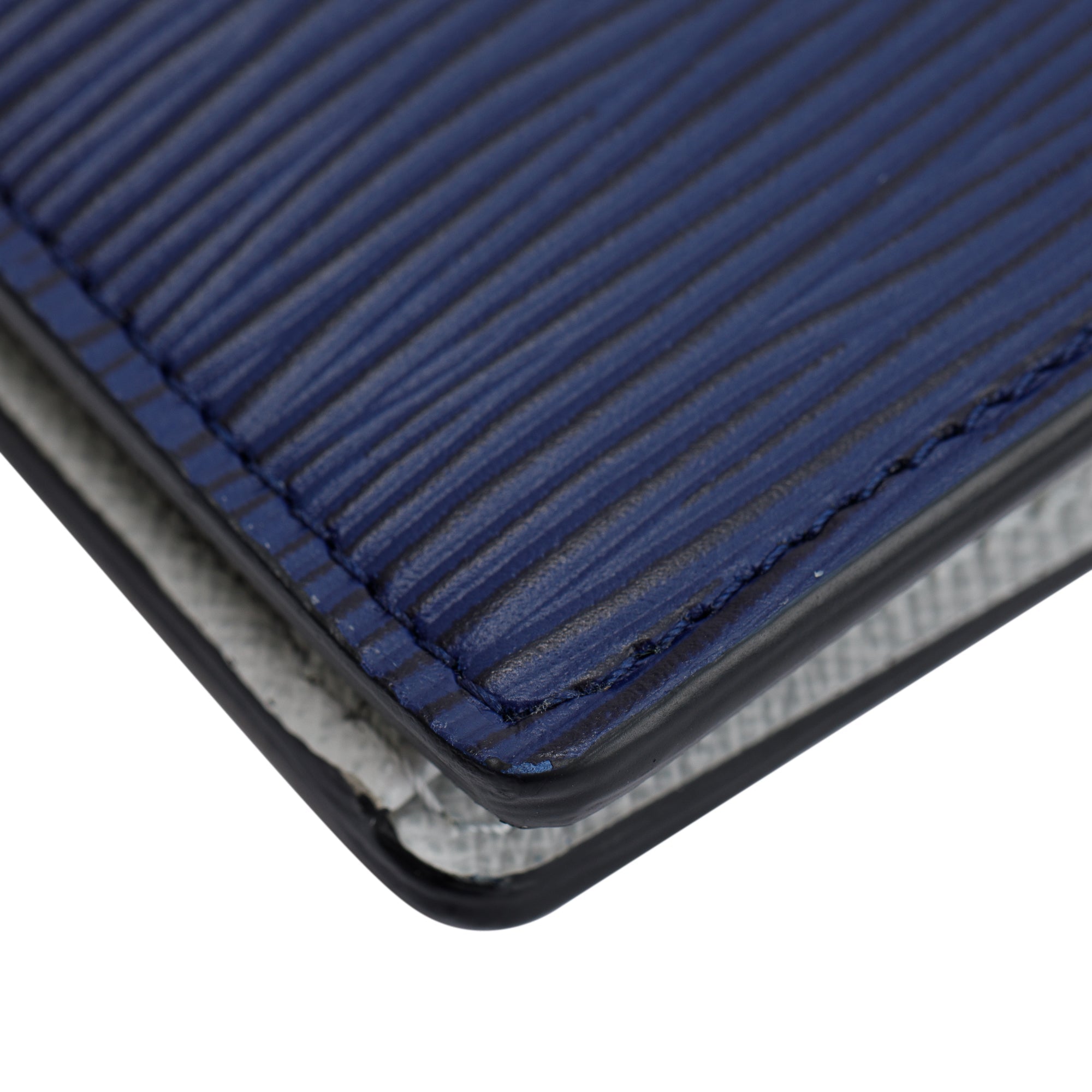 Louis Vuitton 2022 Blue Epi Brazza Wallet