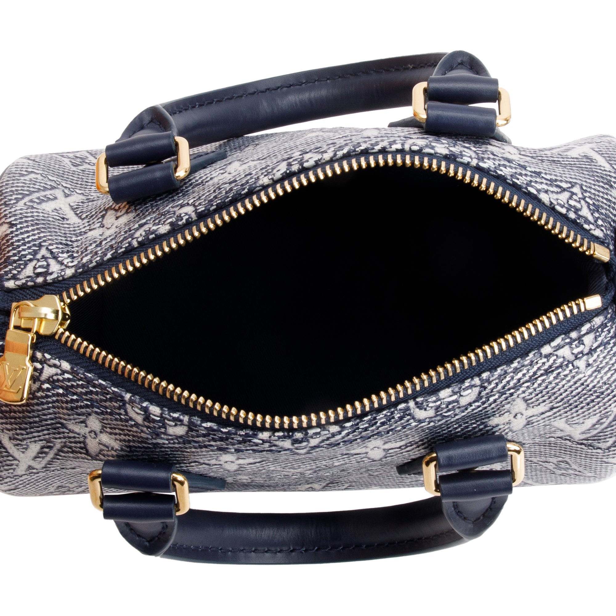 ✨ Speedy20 モノグラム ショルダーバッグ！！ Louis Vuitton 2022 Blue Monoglam Jacquard Canvas Speedy