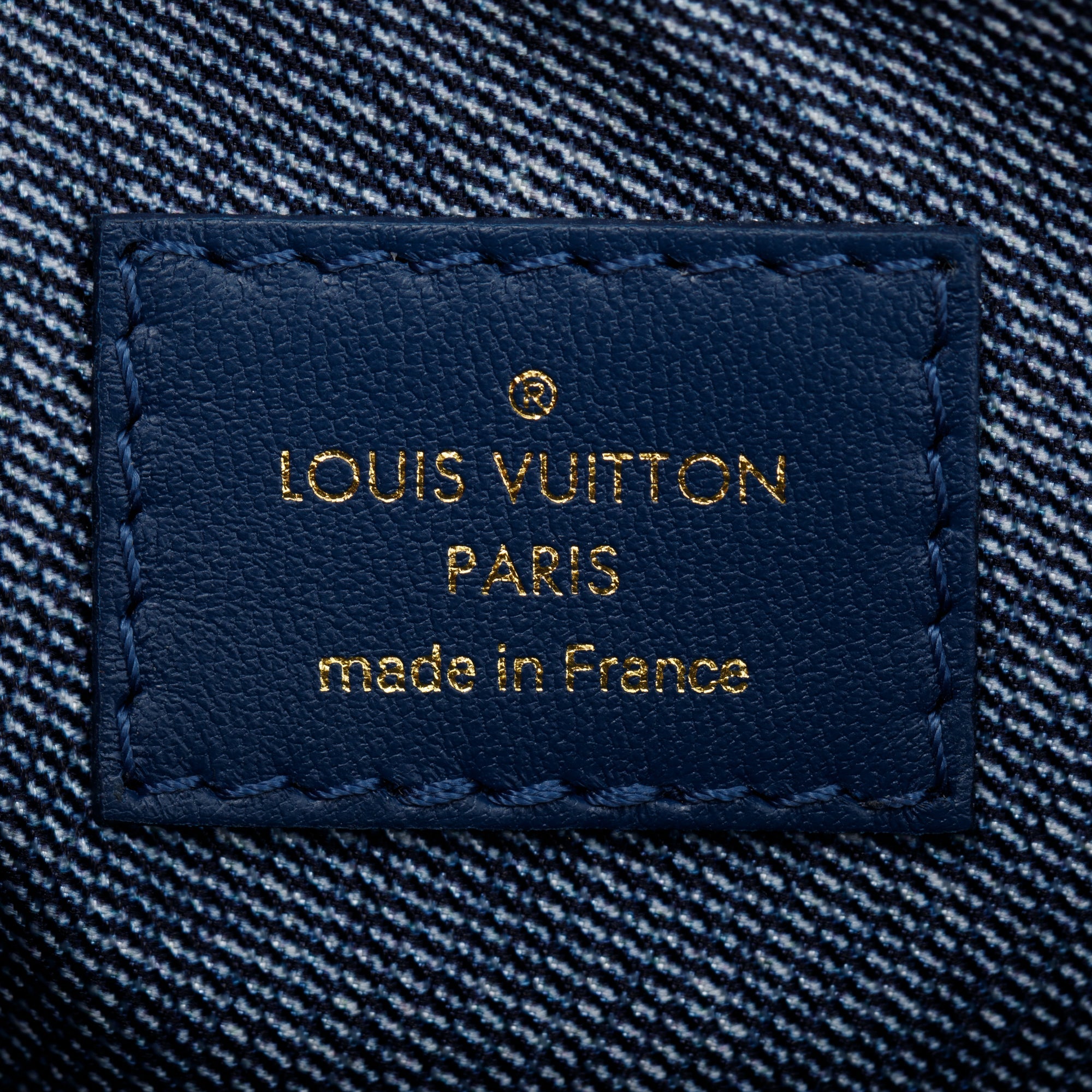 Louis Vuitton 2022 Blue Monogram Embossed Lambskin Leather Coussin PM –  Oliver Jewellery