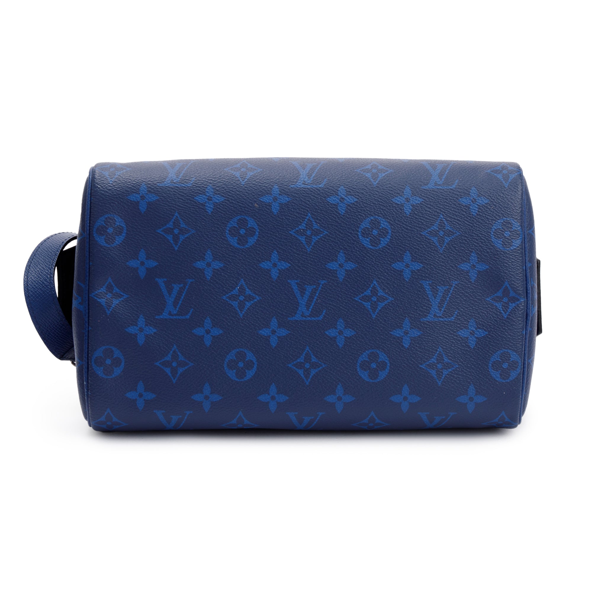 Louis Vuitton 2022 Blue Taigarama Dropp Kit Toilet Pouch