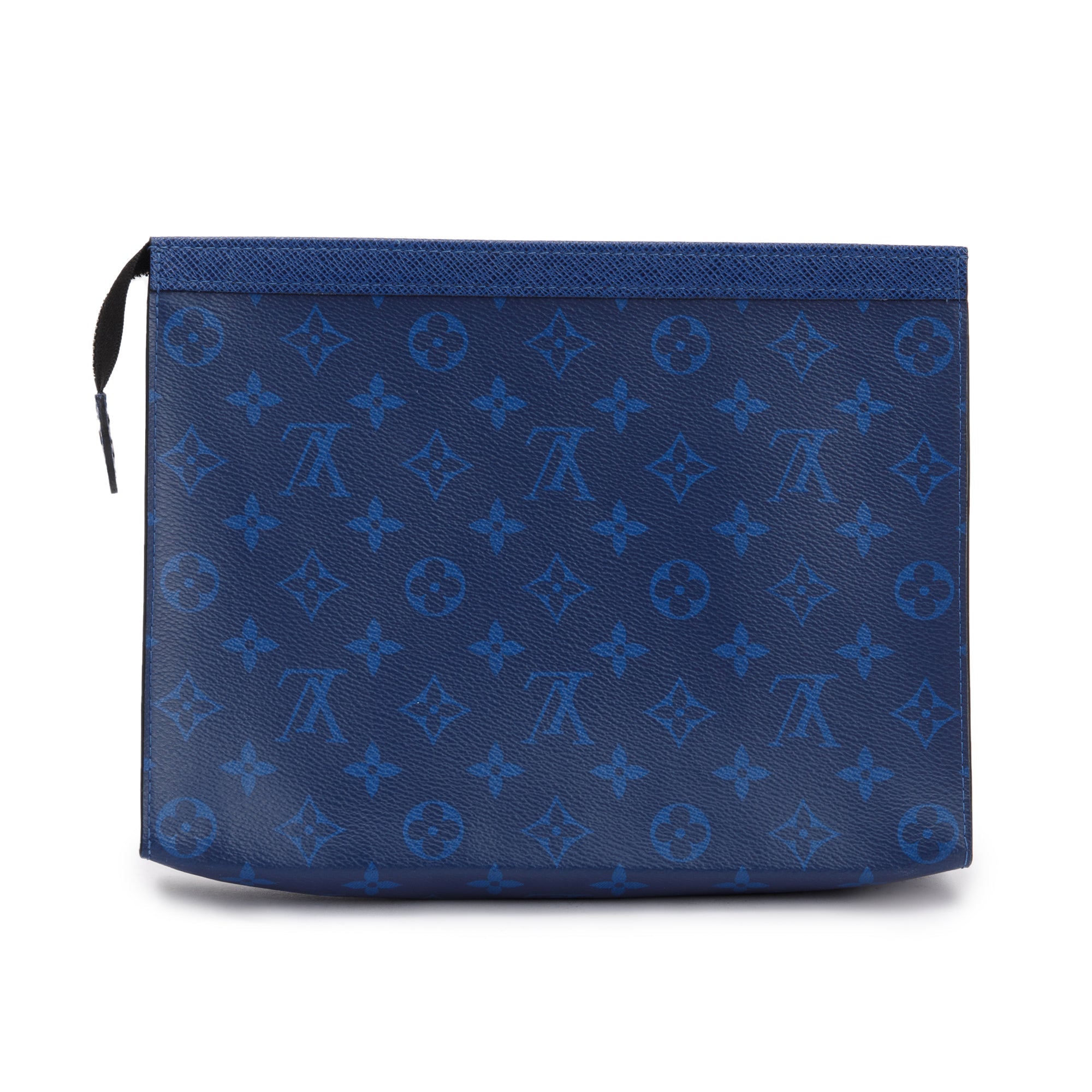 Louis Vuitton 2022 Blue Taigarama Pochette Voyage MM