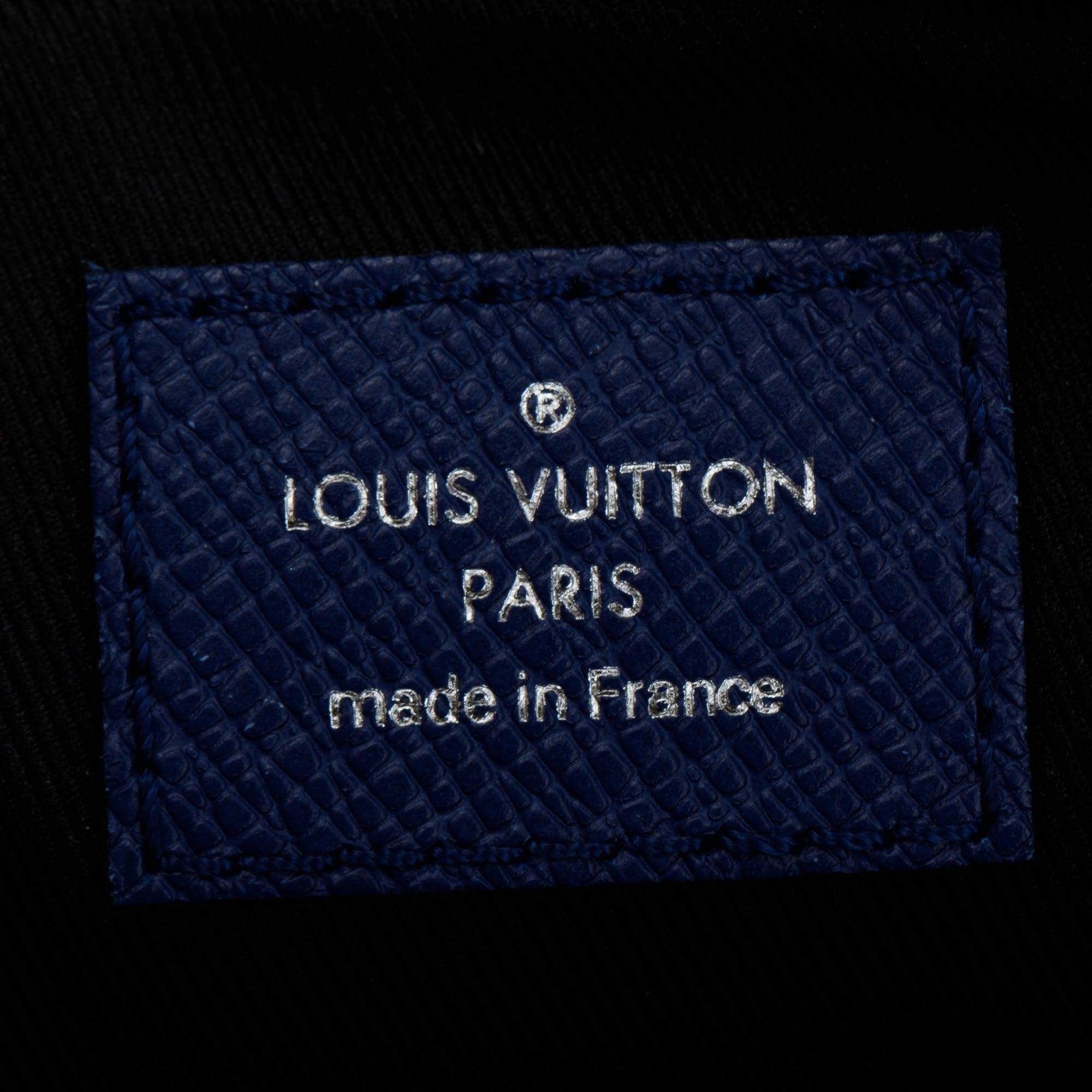 Louis Vuitton 2022 Blue Taigarama Trio Messenger Bag