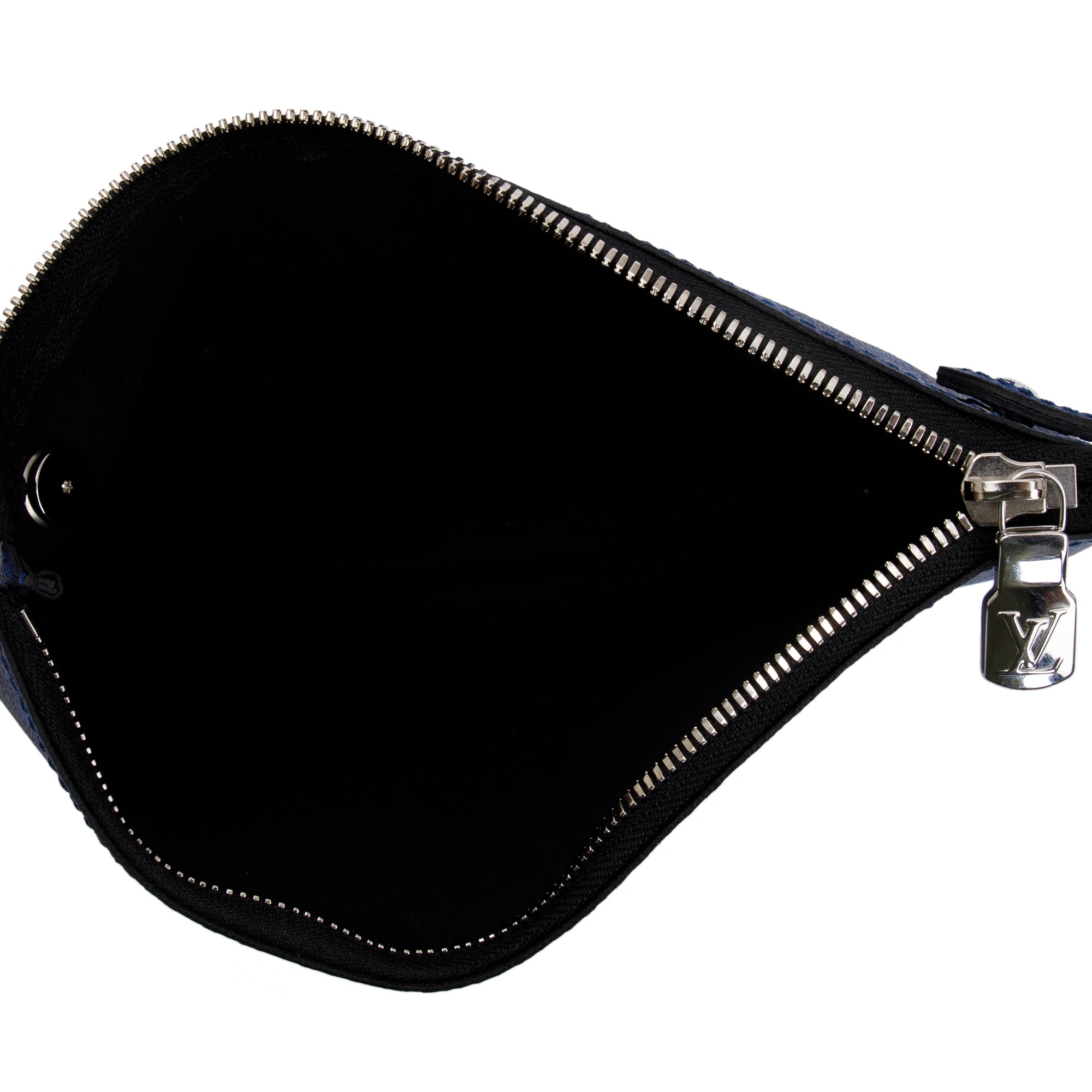 Louis Vuitton 2022 Blue Taigarama Trio Messenger Bag