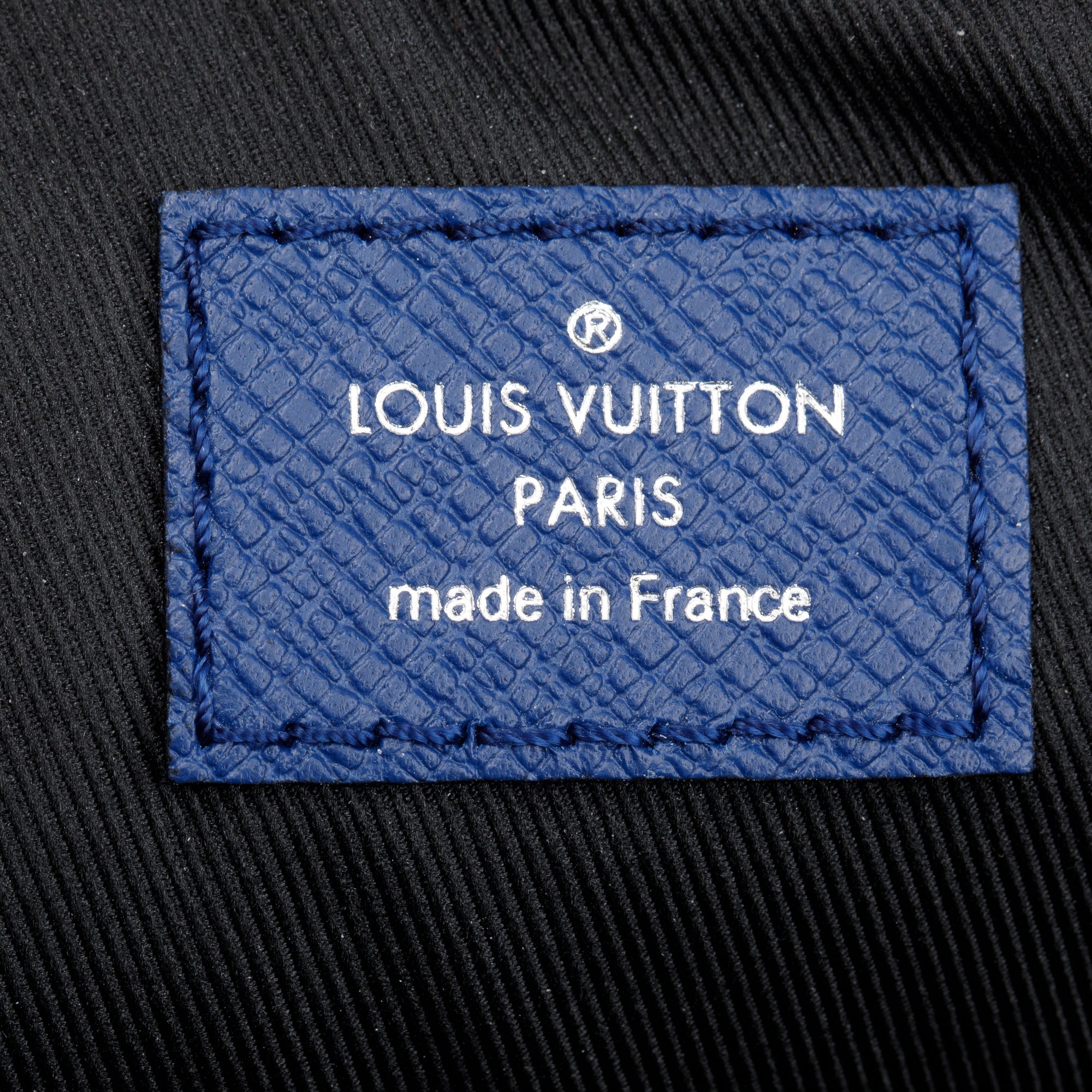Louis Vuitton 2022 Blue Taigarama Trio Messenger Bag w/ Box