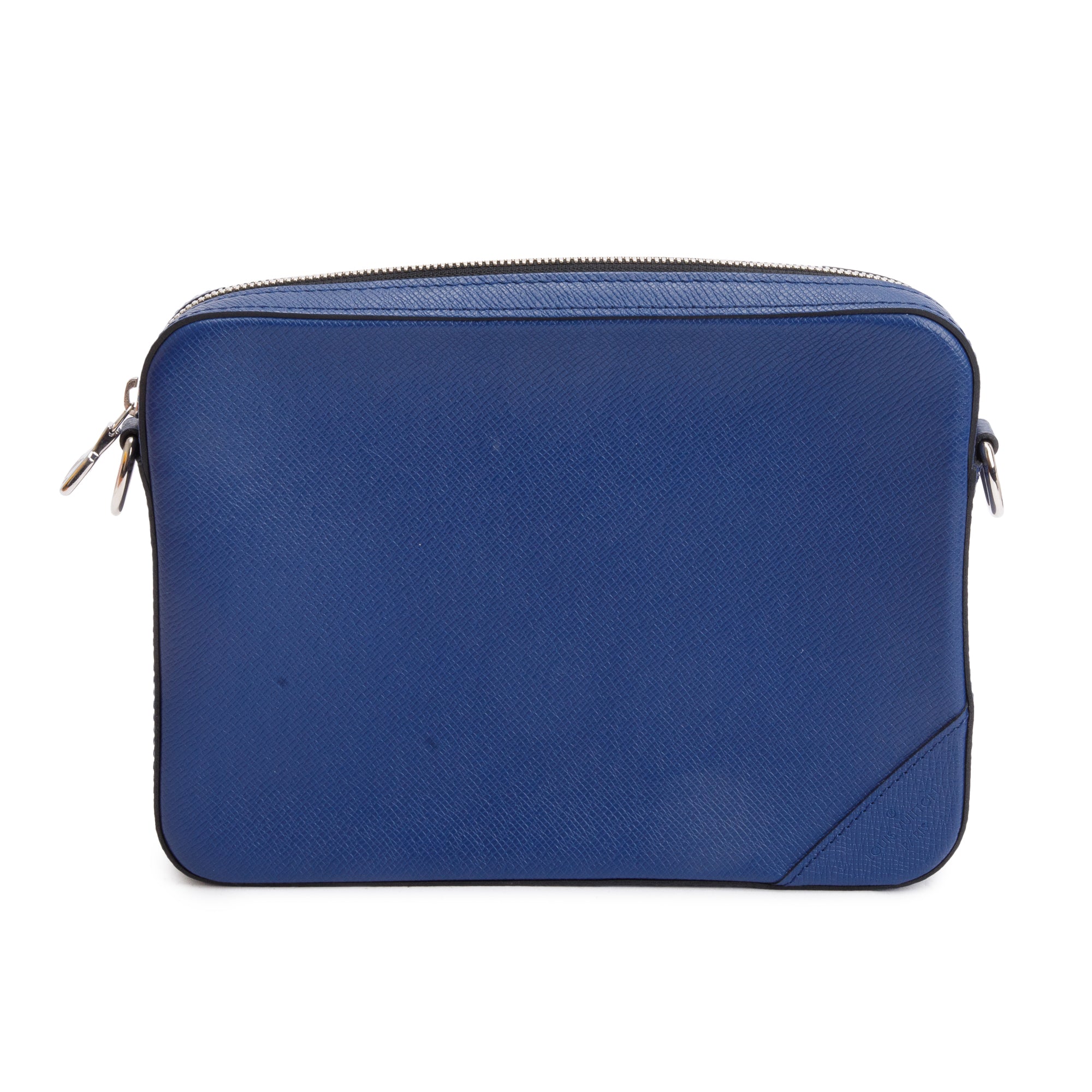 Louis Vuitton 2022 Blue Taigarama Trio Messenger Bag w/ Box
