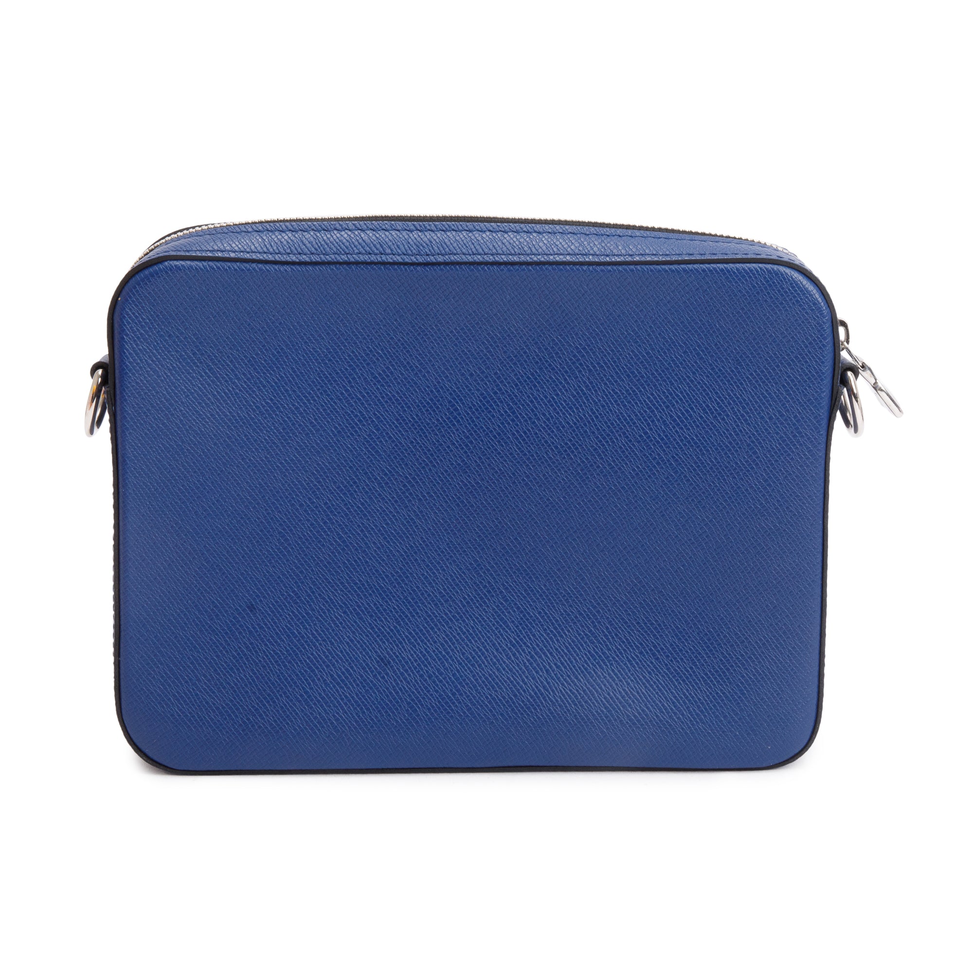 Louis Vuitton 2022 Blue Taigarama Trio Messenger Bag w/ Box