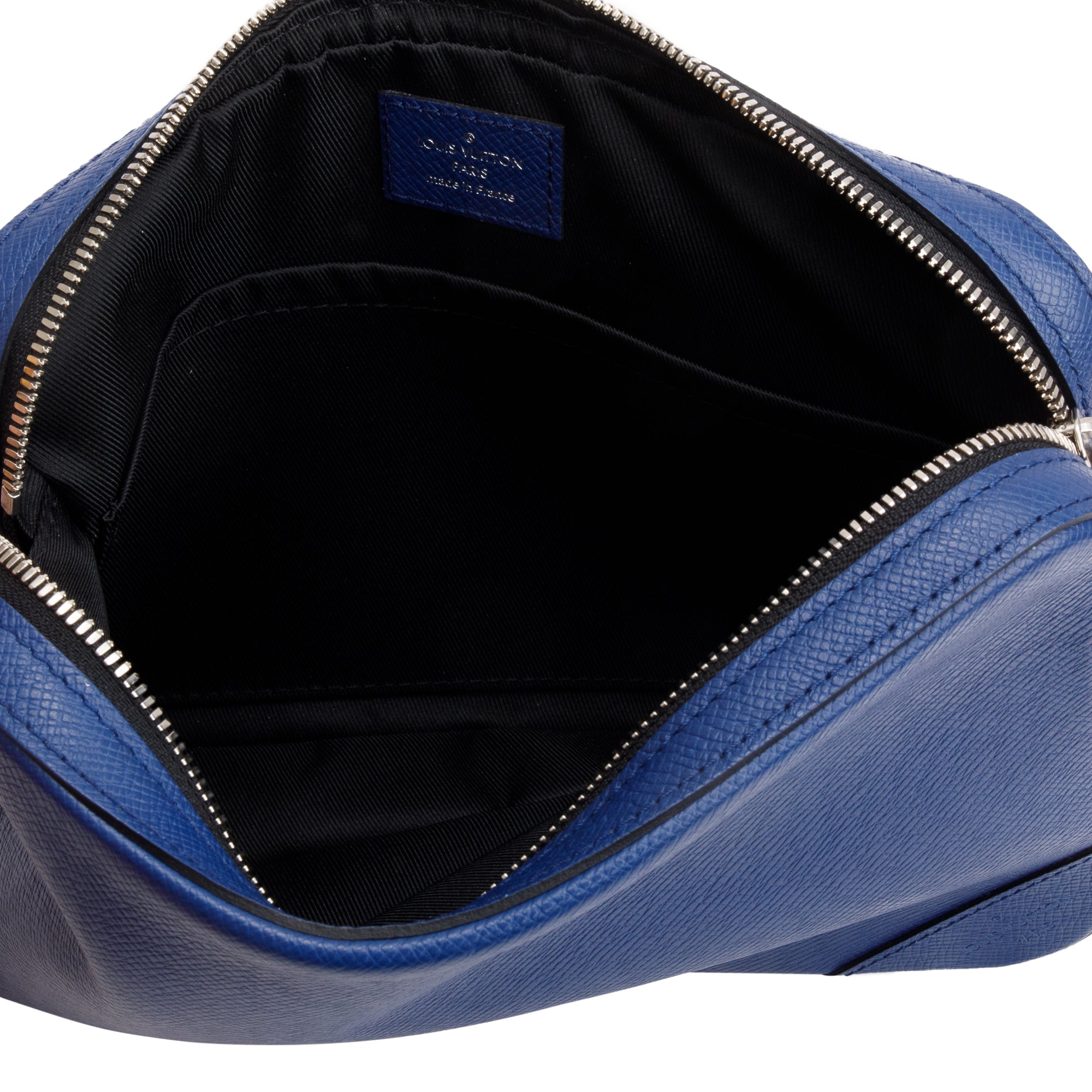 Louis Vuitton 2022 Blue Taigarama Trio Messenger Bag w/ Box