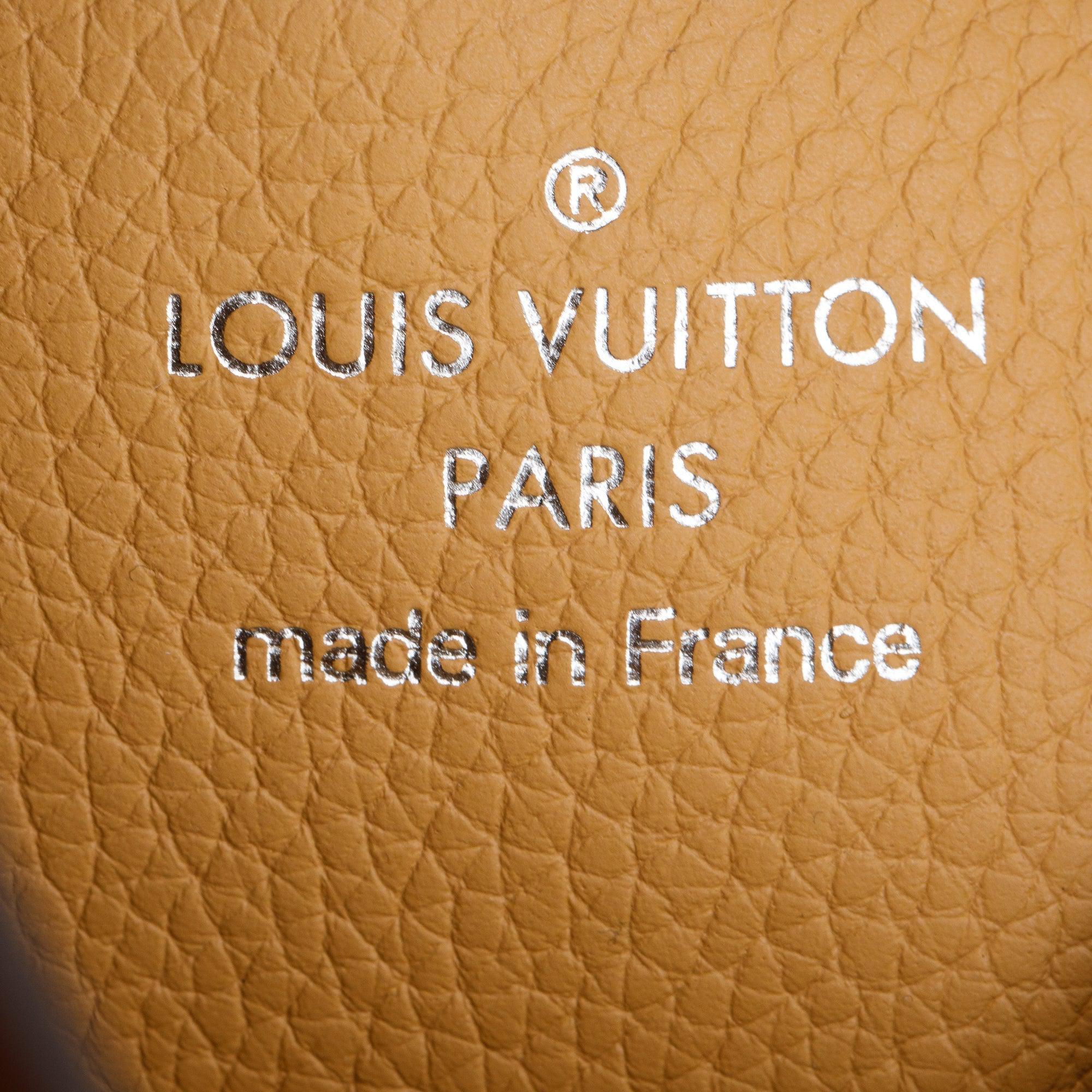 Louis Vuitton 2022 Brown Monogram Mahina Carmel Hobo Bag w/ Box