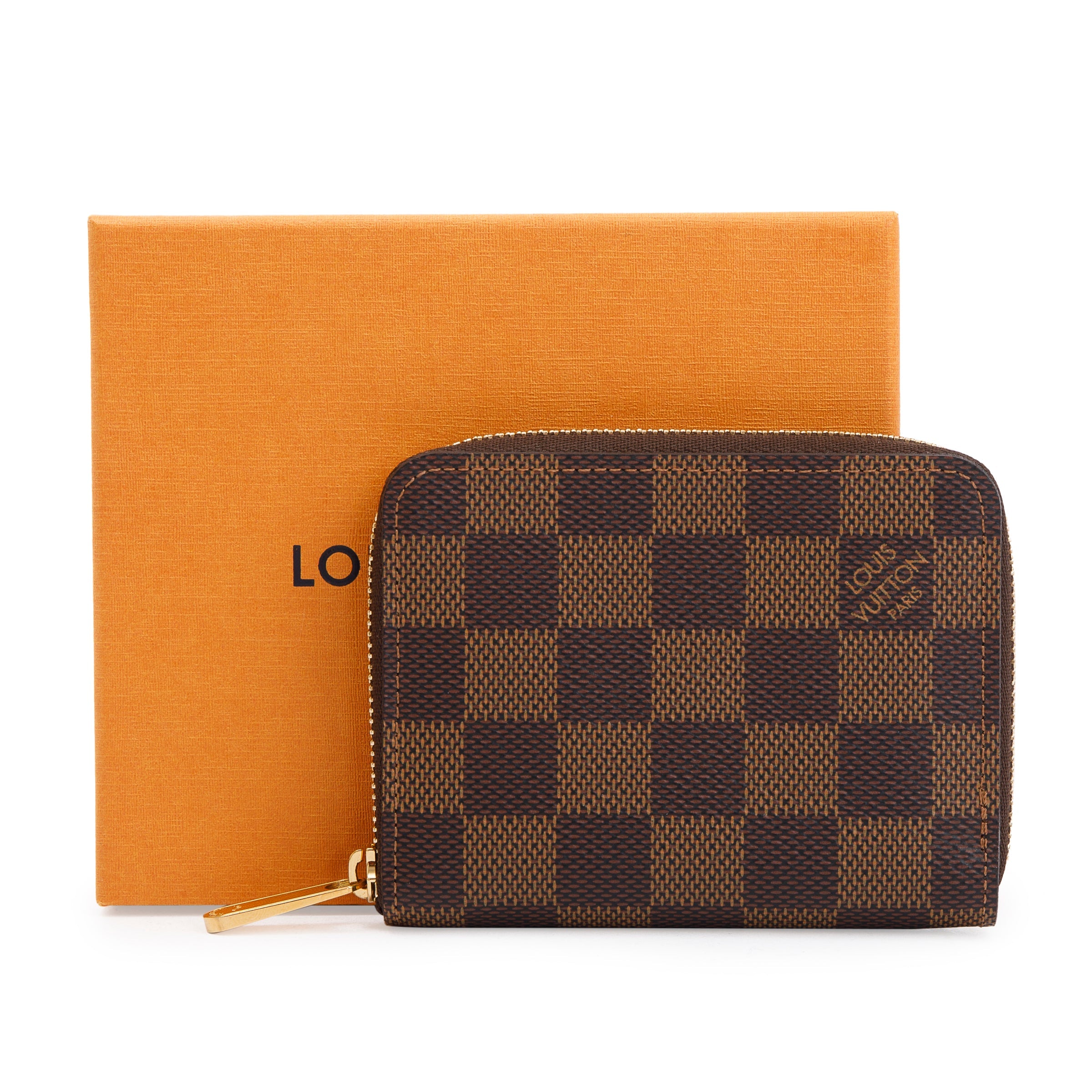 Louis Vuitton 2022 Damien Ebene Zippy Coin Purse w/ Box