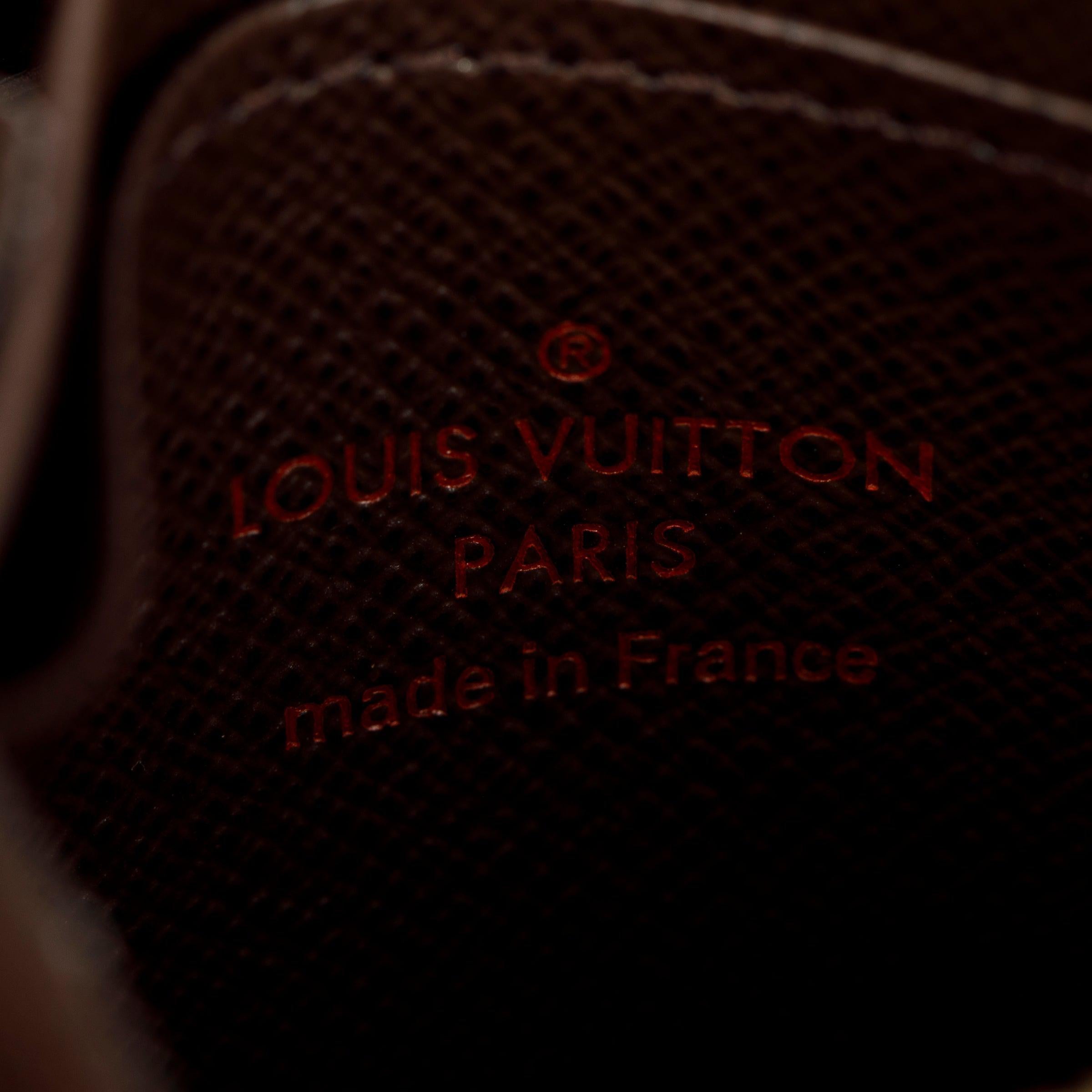 Louis Vuitton 2022 Damien Ebene Zippy Coin Purse w/ Box