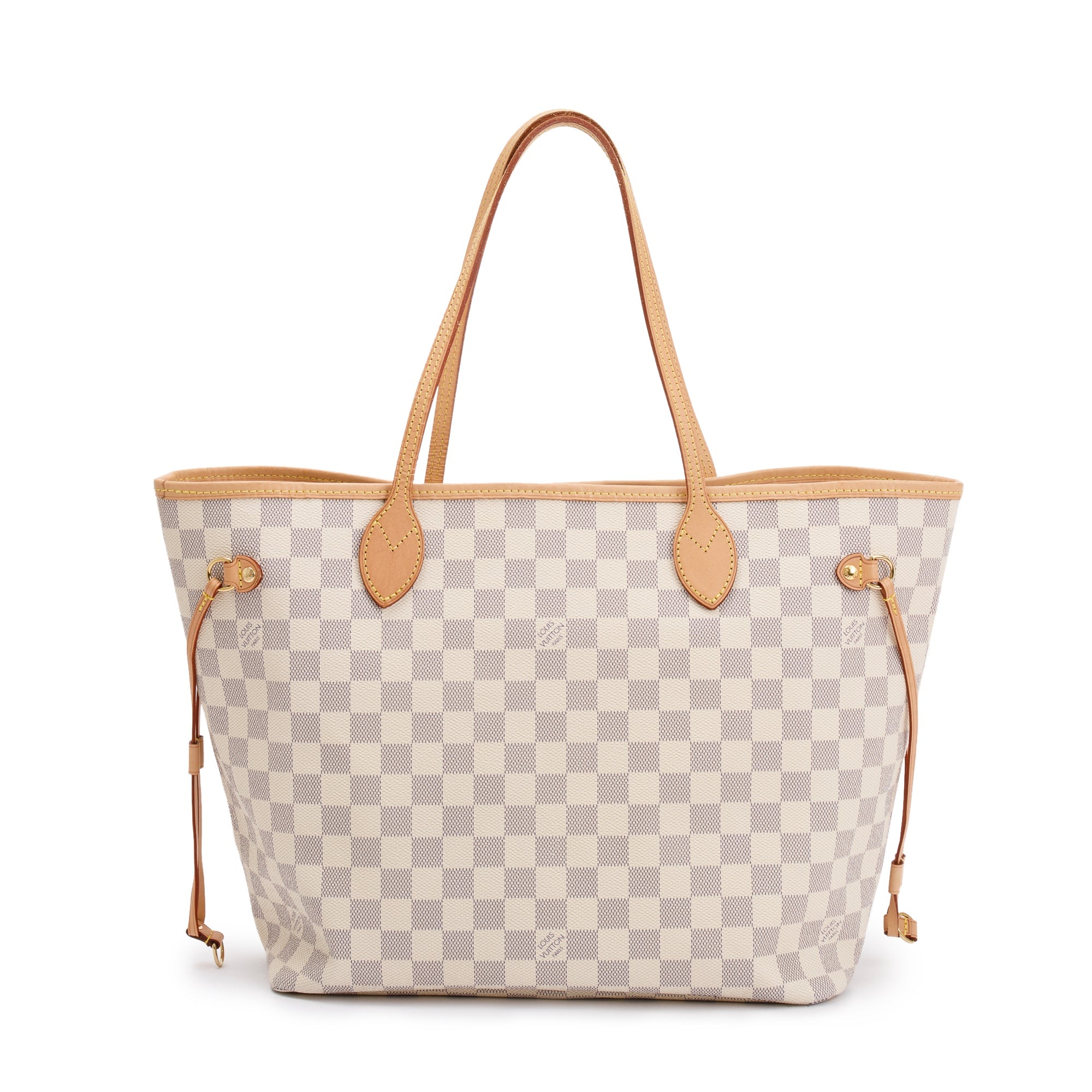 Louis Vuitton 2022 Damier Azur Neverfull MM w/ Pouch