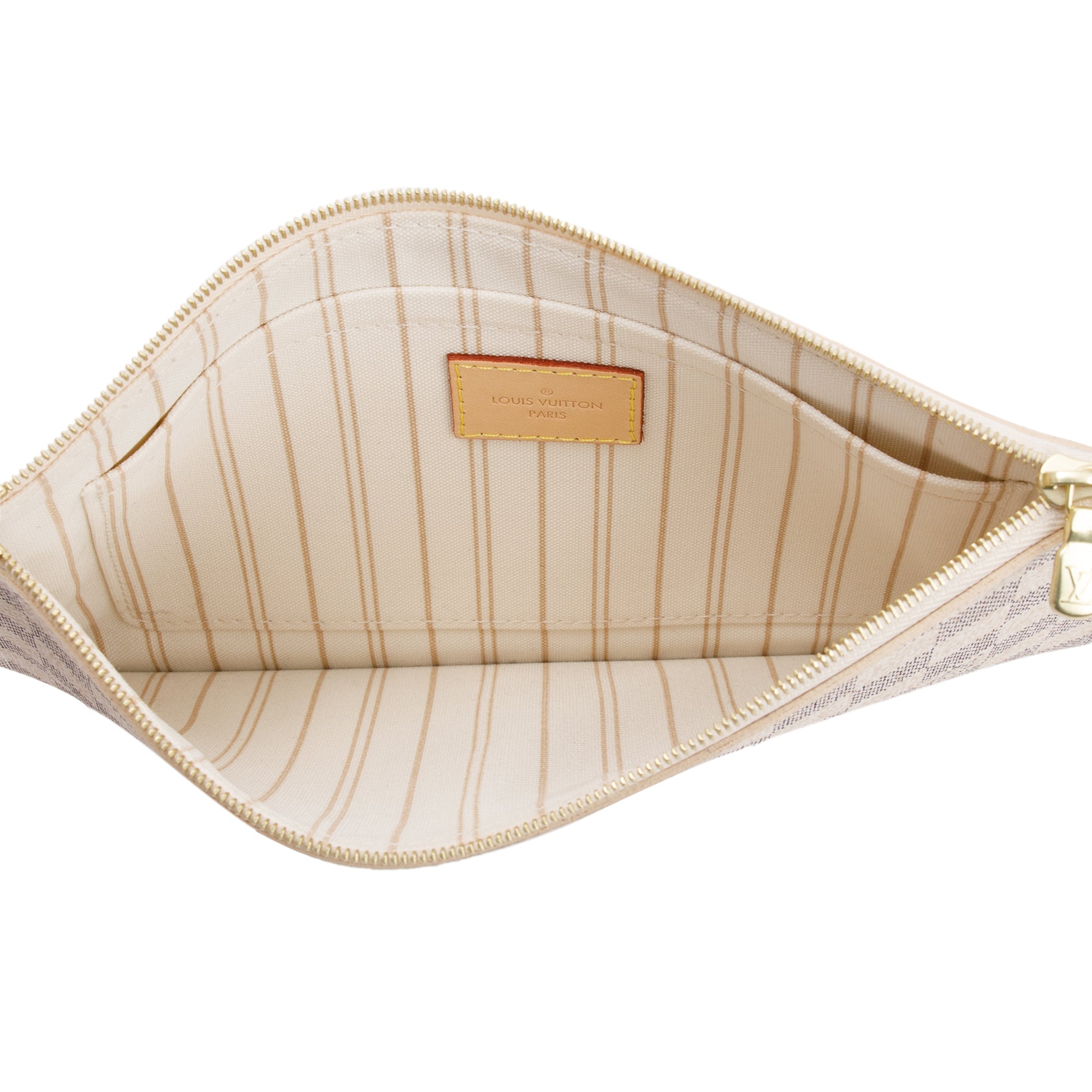 Louis Vuitton 2022 Damier Azur Neverfull MM w/ Pouch