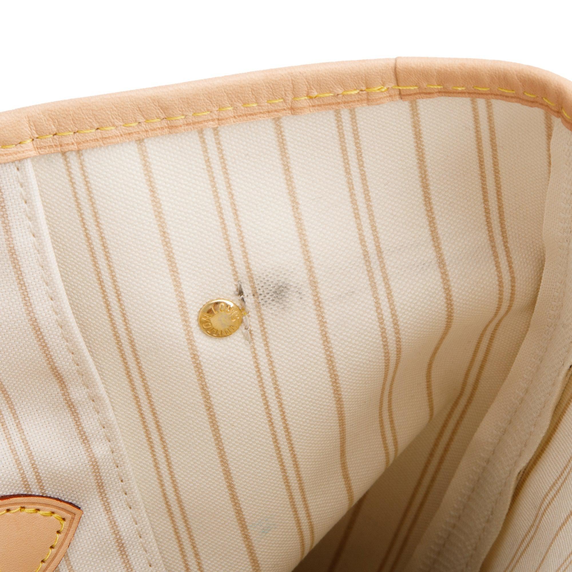 Louis Vuitton 2022 Damier Azur Neverfull MM w/ Pouch