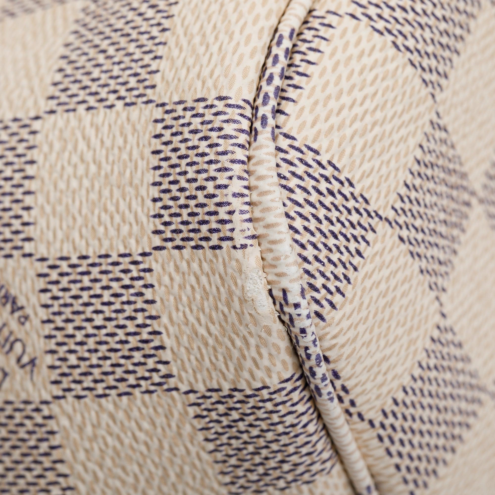 Louis Vuitton 2022 Damier Azur Neverfull MM w/ Pouch & Receipt