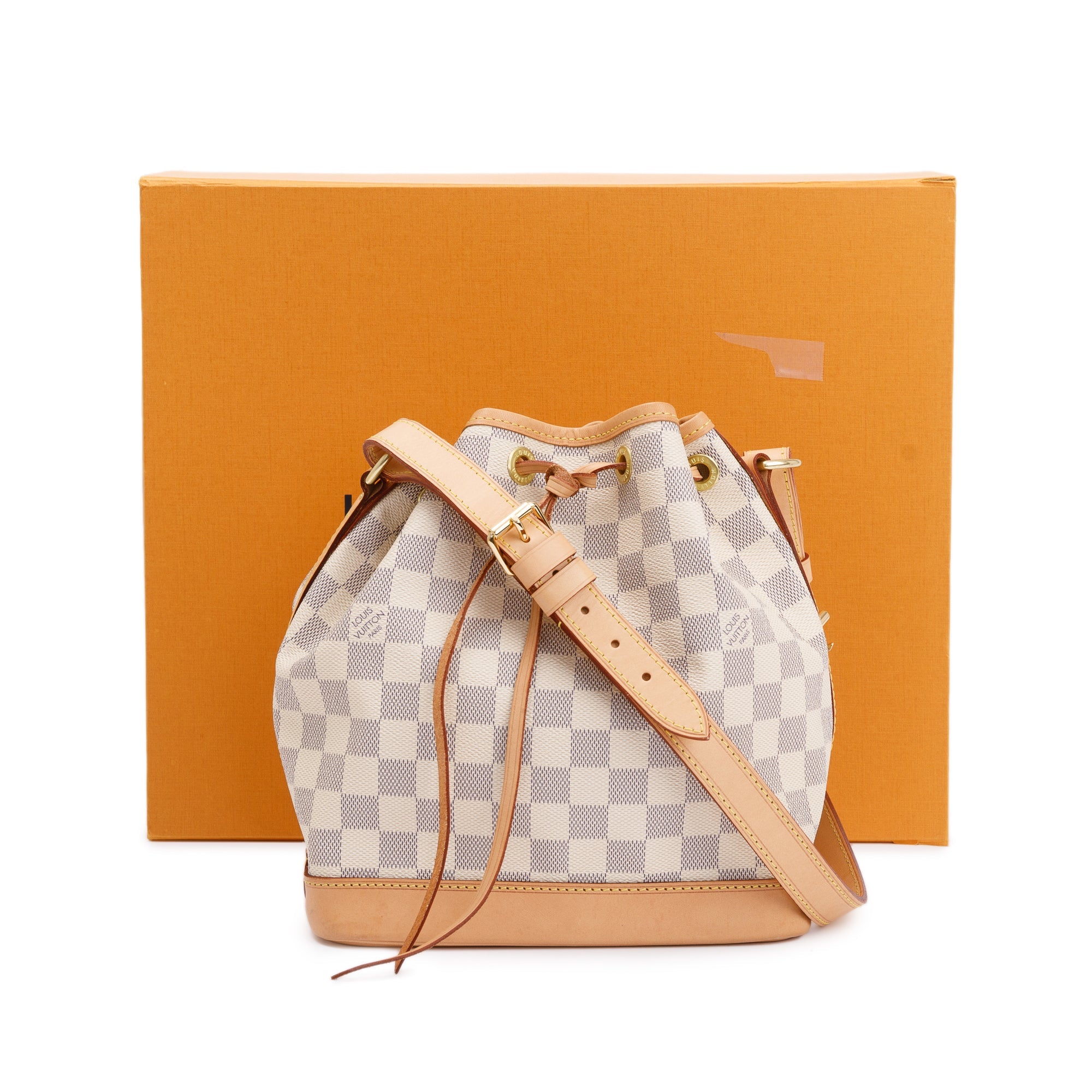 Louis Vuitton 2022 Damier Azur Noe BB w/ Box