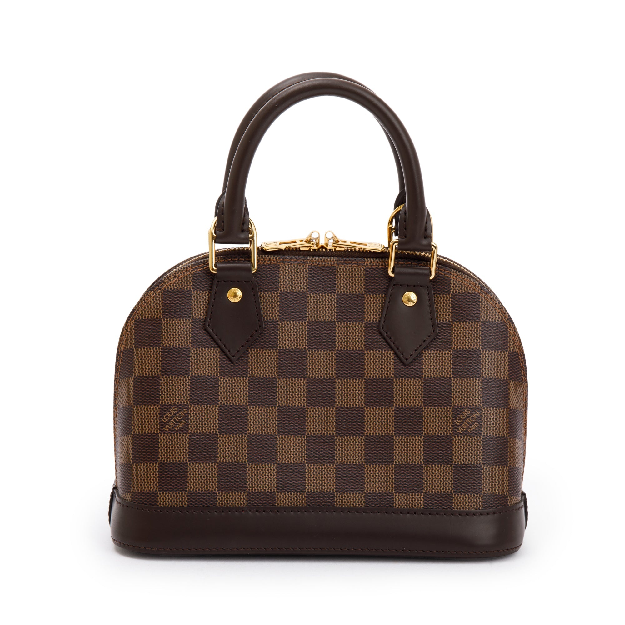 Louis Vuitton 2022 Damier Ebene Alma BB w/ Box & Strap