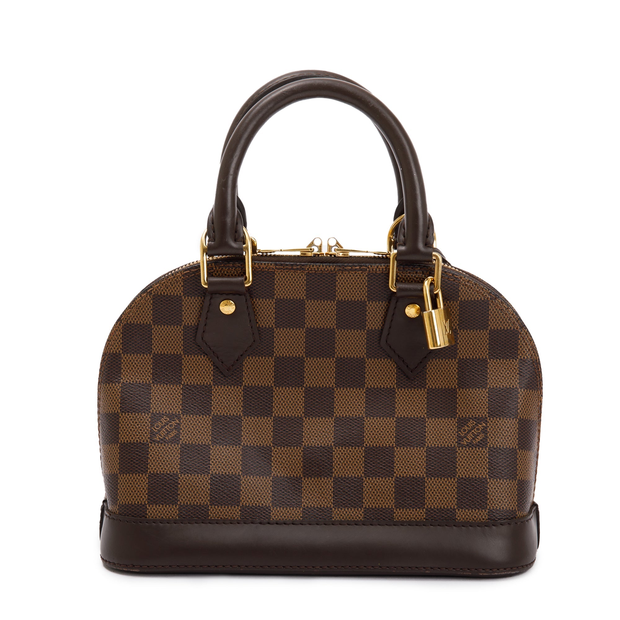 Louis Vuitton 2022 Damier Ebene Alma BB w/ Strap