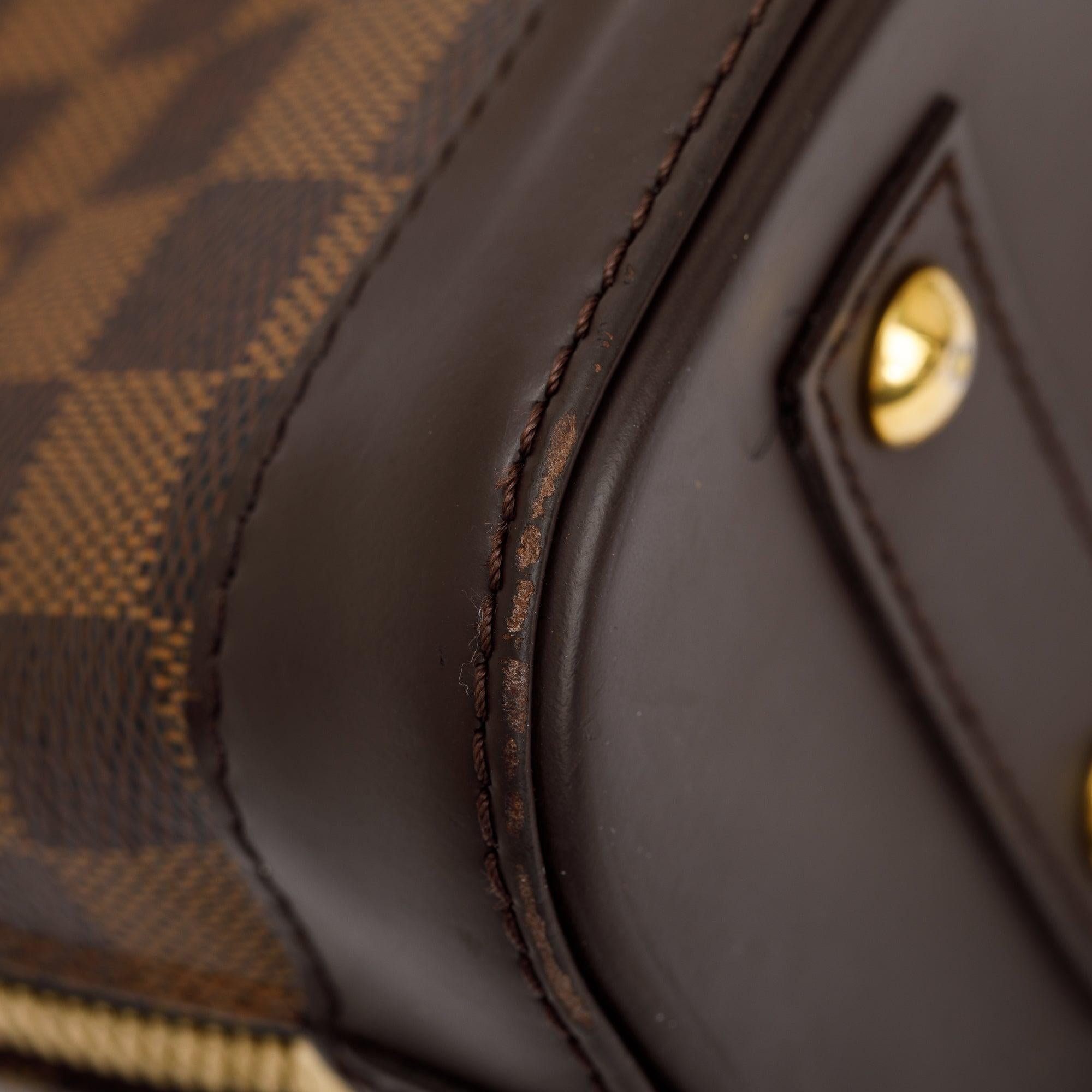 Louis Vuitton 2022 Damier Ebene Alma BB w/ Strap