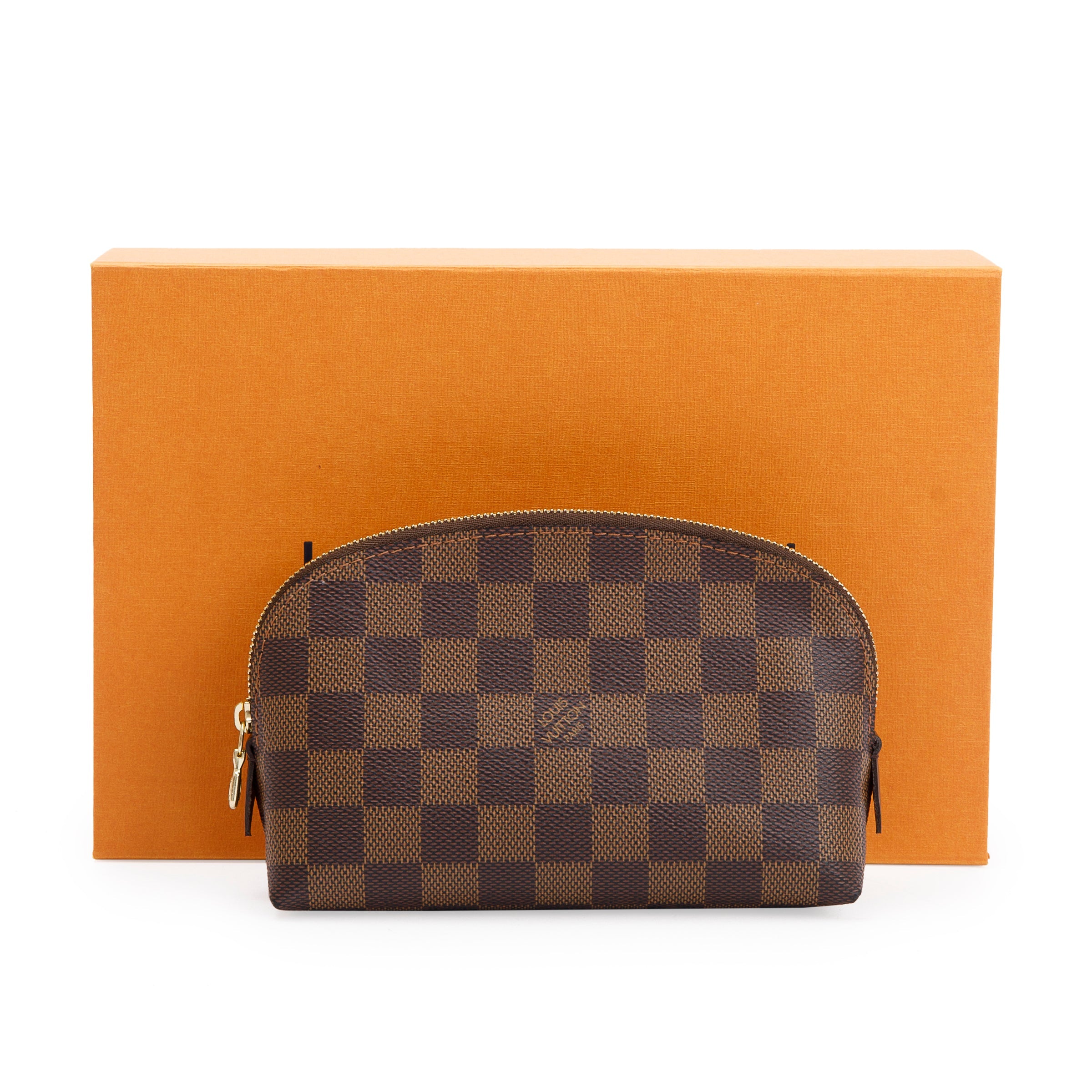Louis Vuitton 2022 Damier Ebene Cosmetic Pouch w/ Box