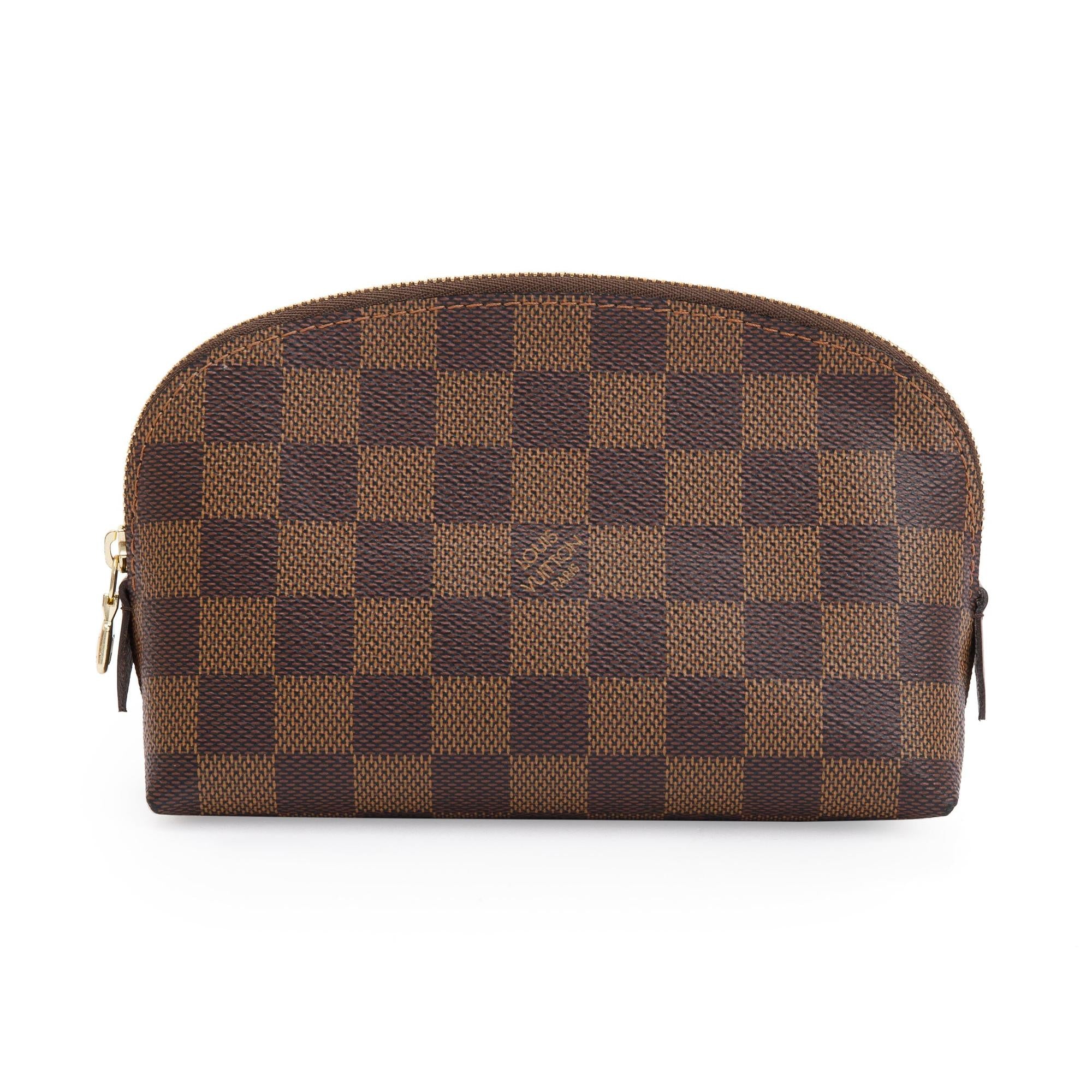Louis Vuitton 2022 Damier Ebene Cosmetic Pouch w/ Box