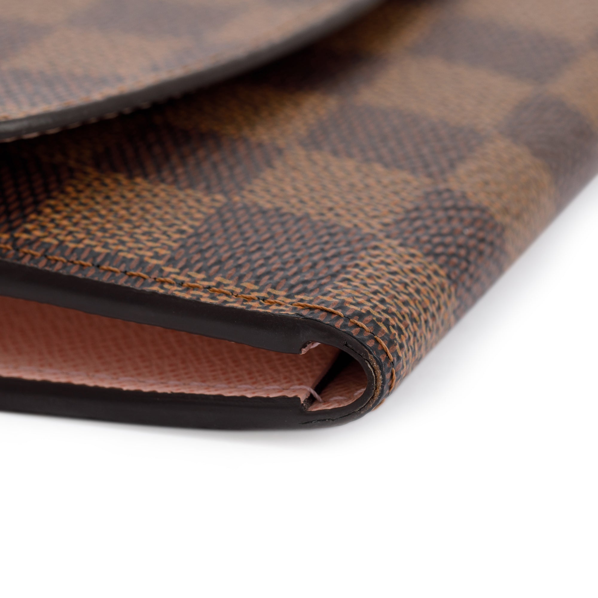 Louis Vuitton 2022 Damier Ebene Emilie Wallet w/ Box